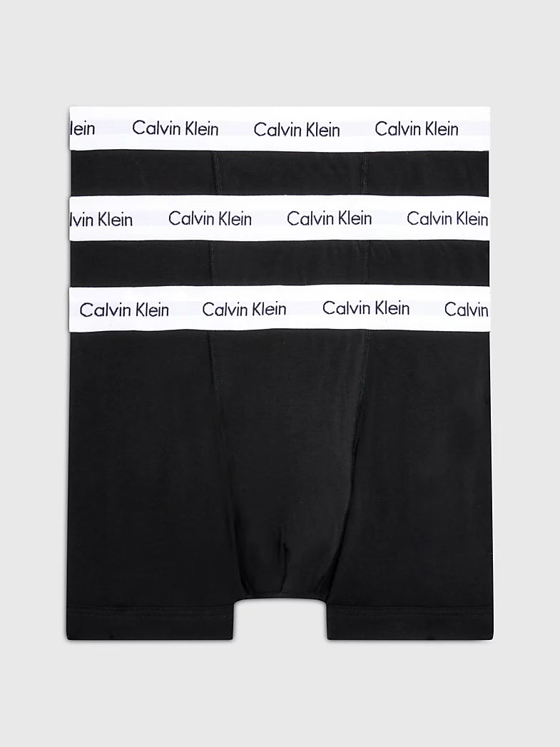 3-Pack Boxers - Cotton Stretch - black