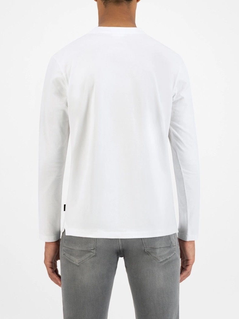 Essential t-shirt long sleeve ronde hals