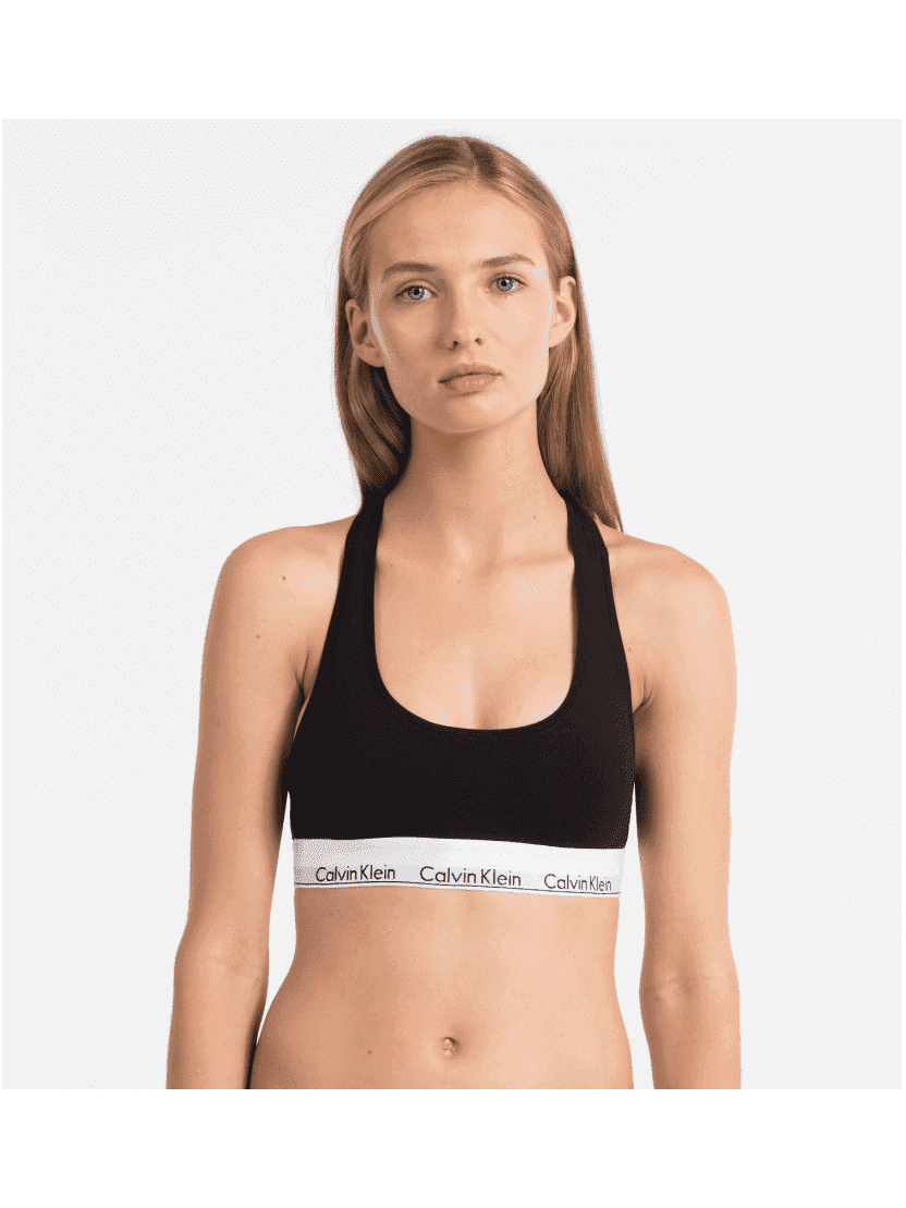 Bralette - Modern Cotton Black