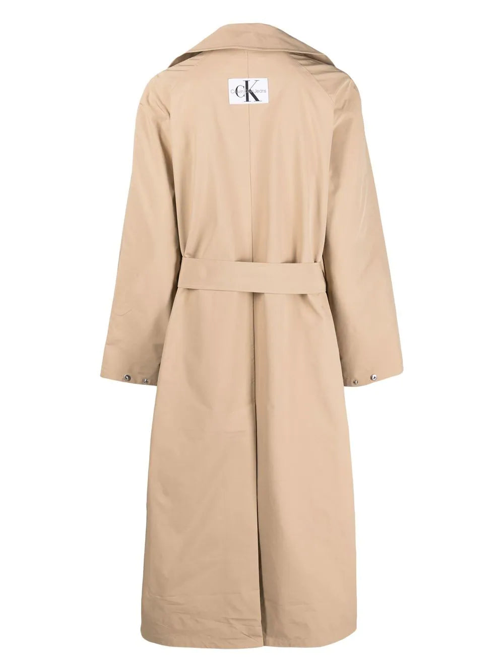Oversized trench coat - travertine
