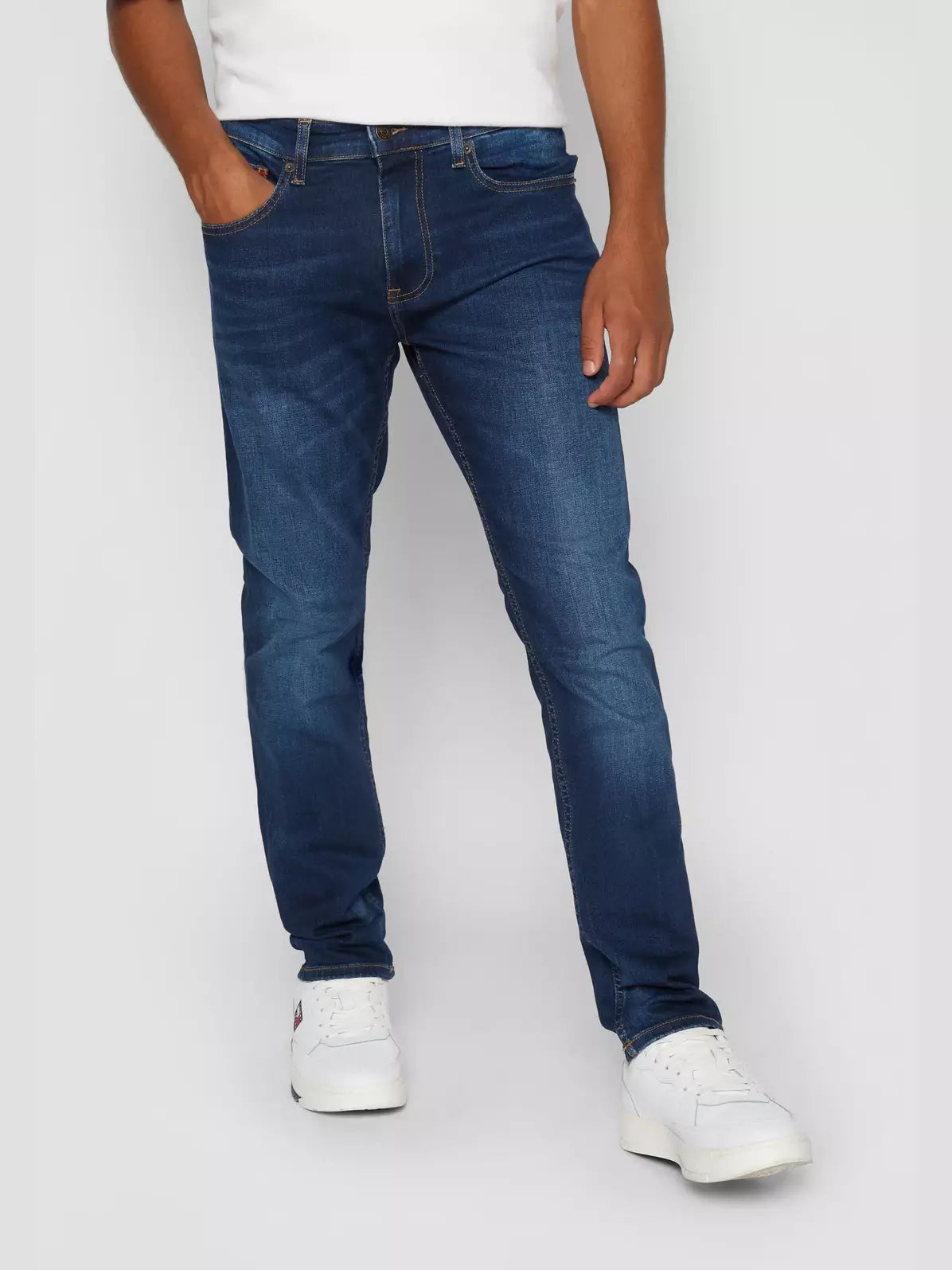 AUSTIN SLIM TAPERED ASDBS ASPEN DARK BLUE STRETCH 1559663