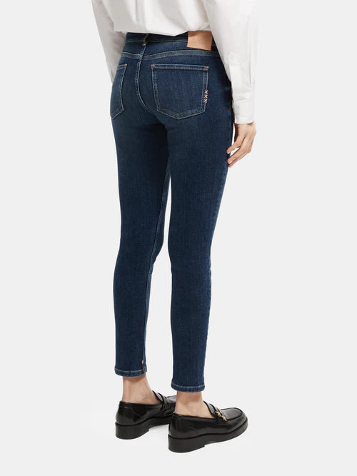 Seasonal essentials Bohemienne skinny jeans — Ruby blue