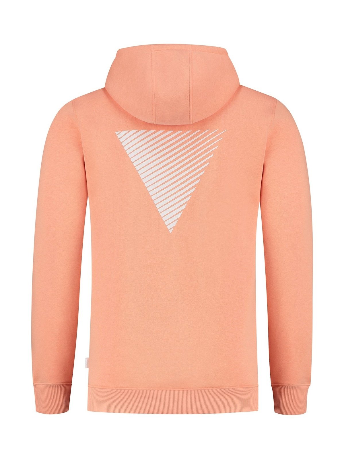 Pure logo hoodie orange