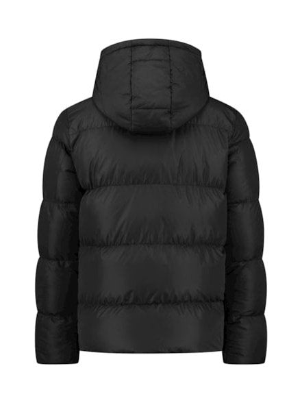 Short padded jacket 000002 - Black