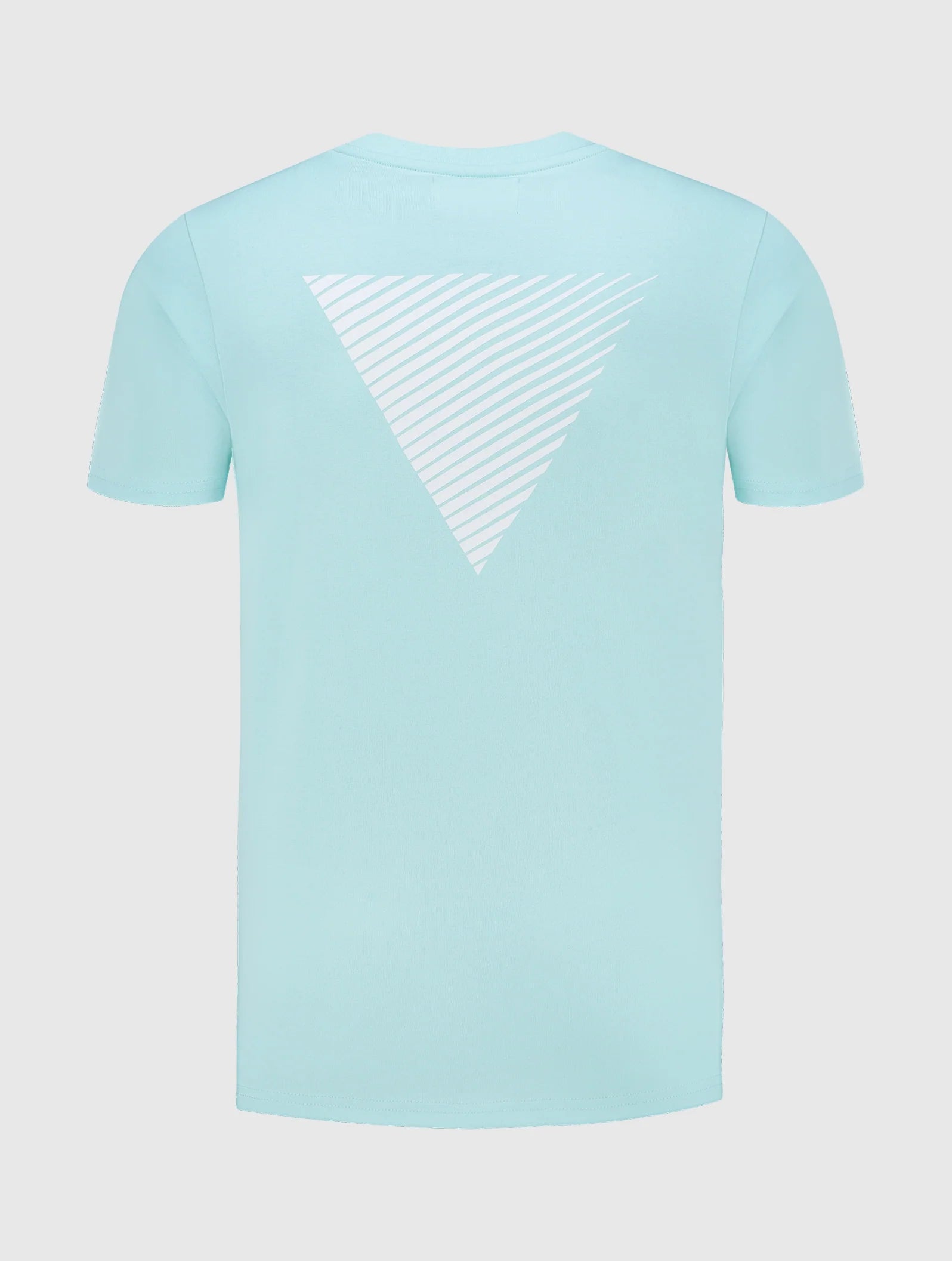 Regular fit T-shirts Crewneck SS Aqua 24010101