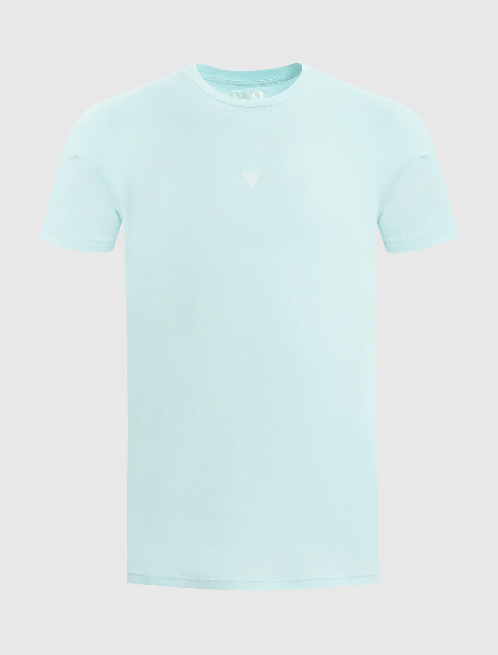 Slim fit T-shirts Crewneck SS Aqua 24010113