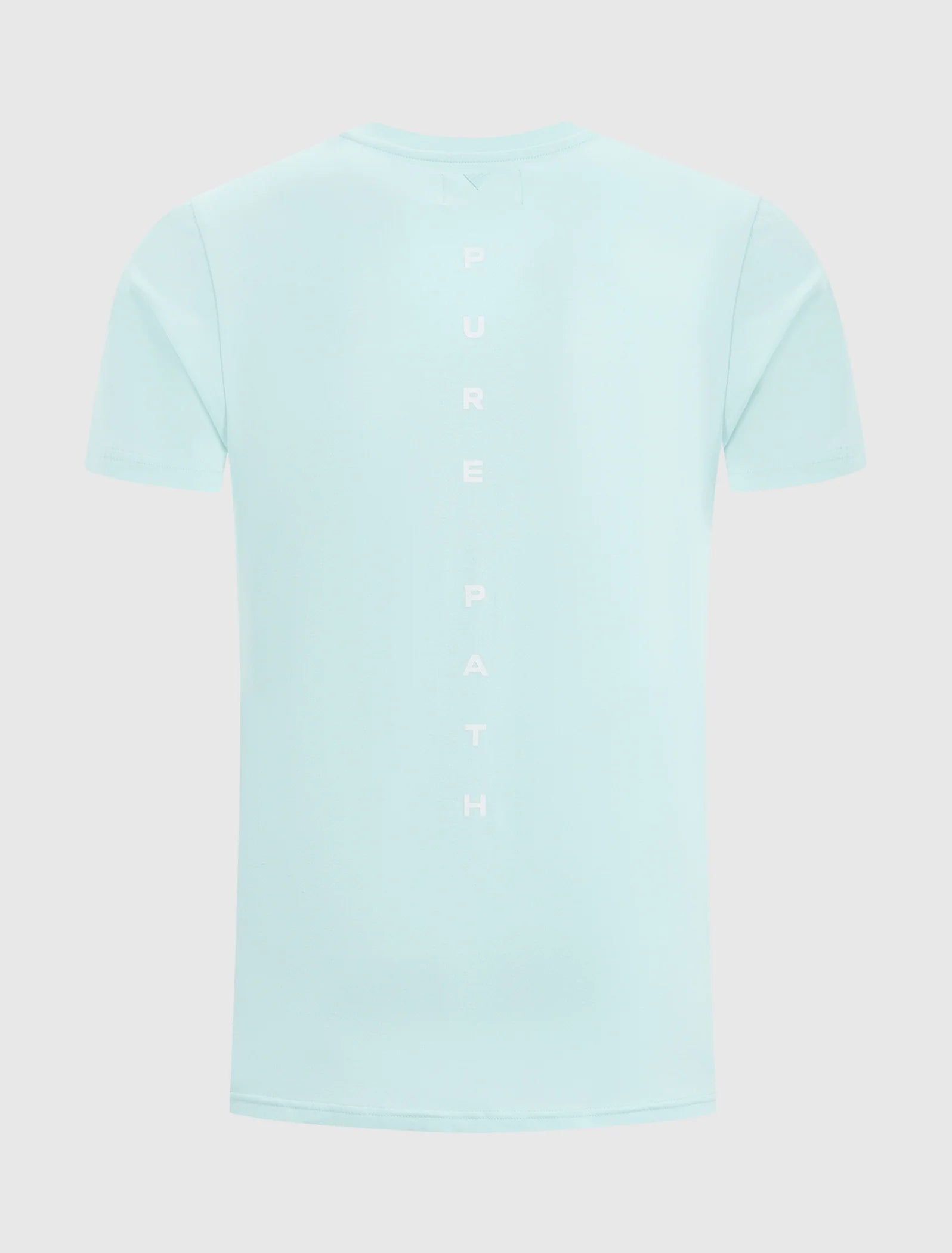 Slim fit T-shirts Crewneck SS Aqua 24010113