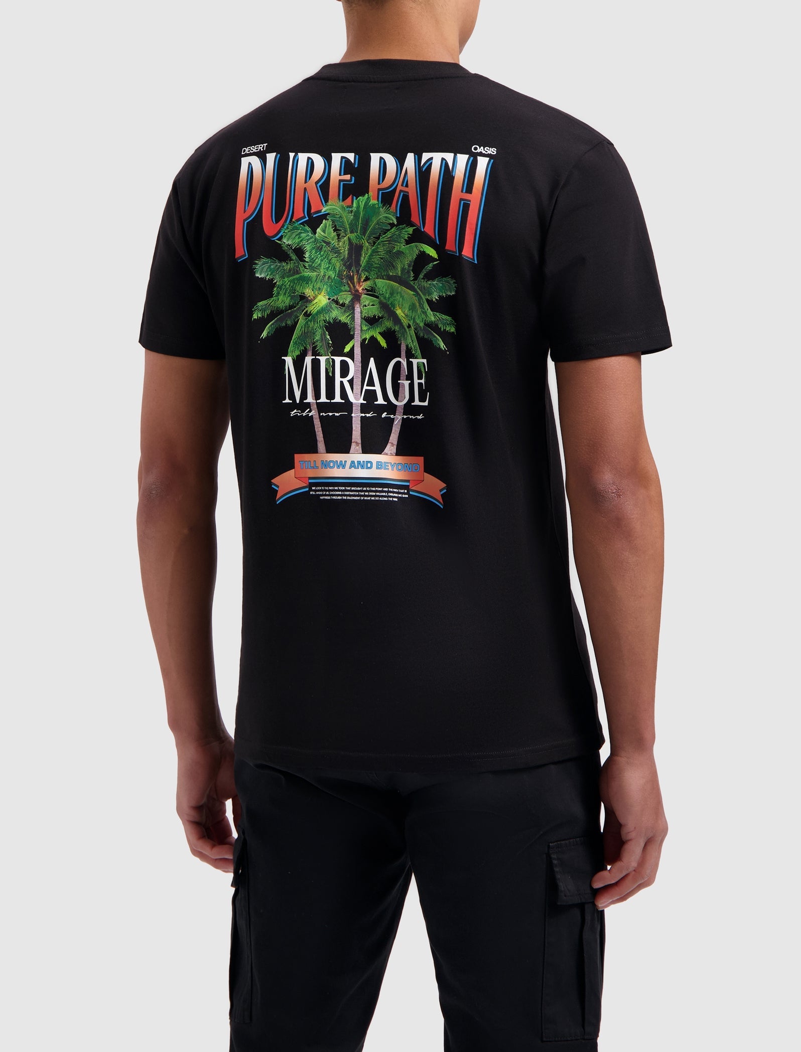 Loose Fit T-shirts Crewneck SS Black 24010114