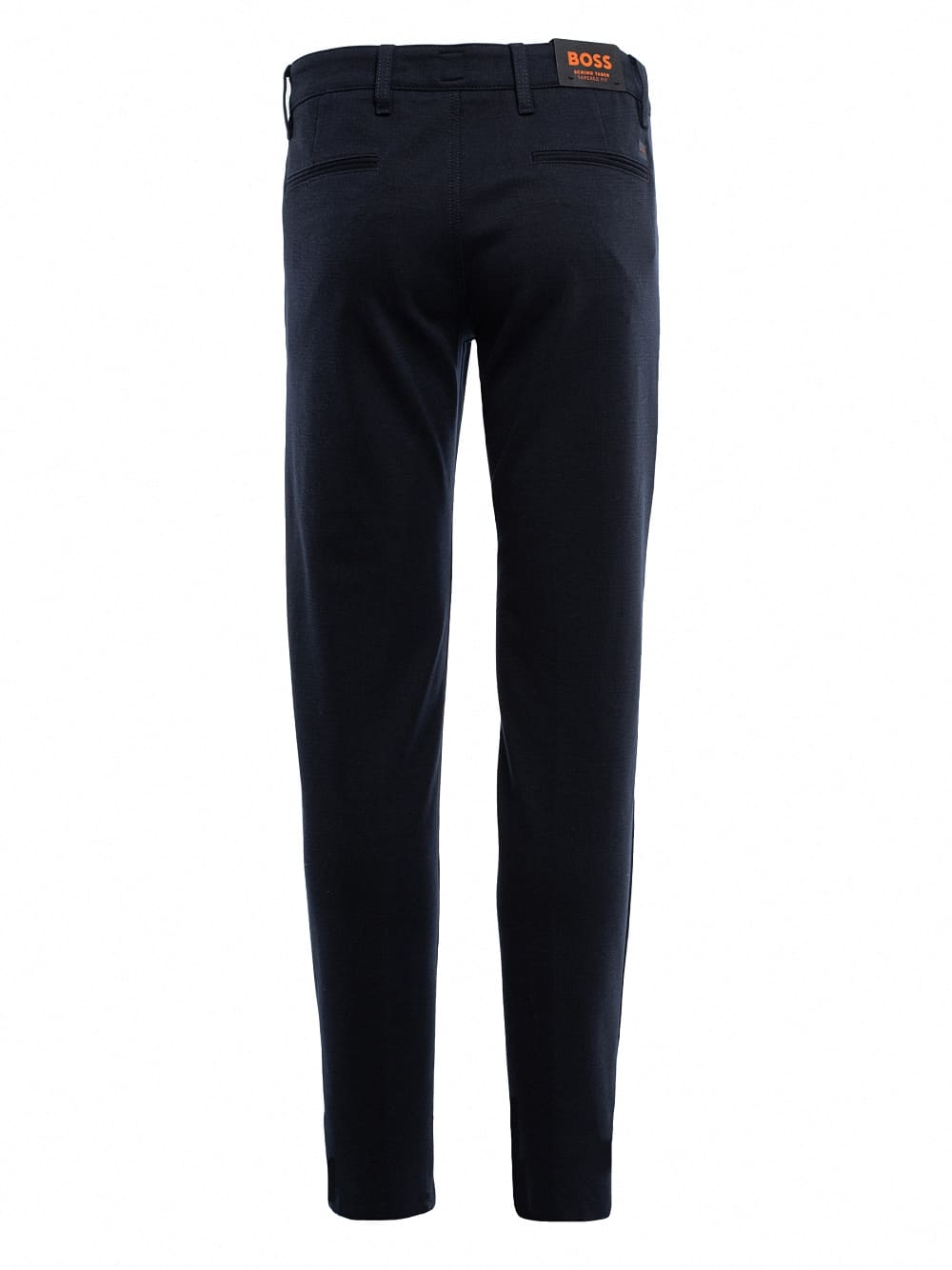 Taber tapered fit broek - 404 donkerblauw