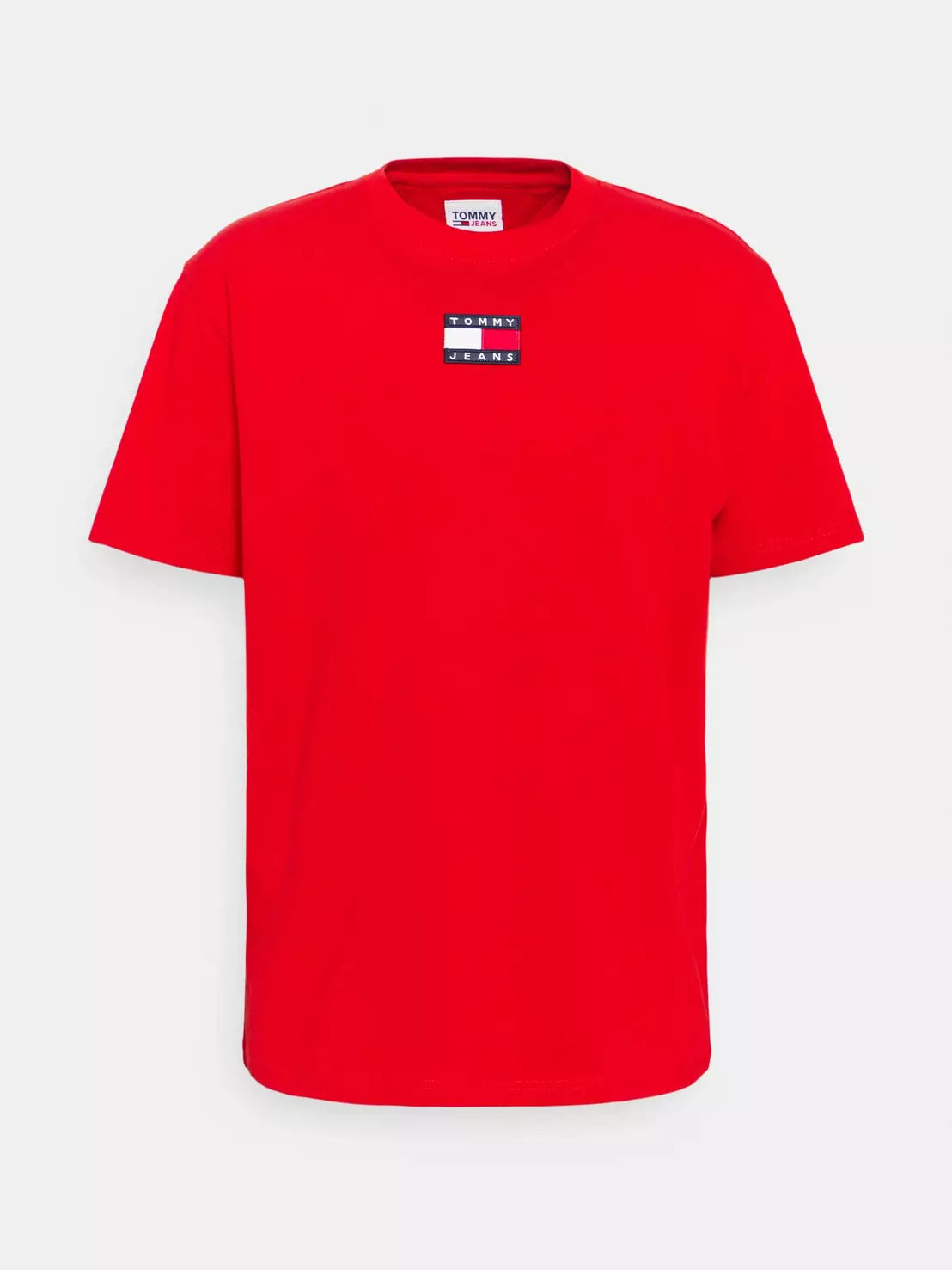 Tommy badge t-shirt - Deep Crimson