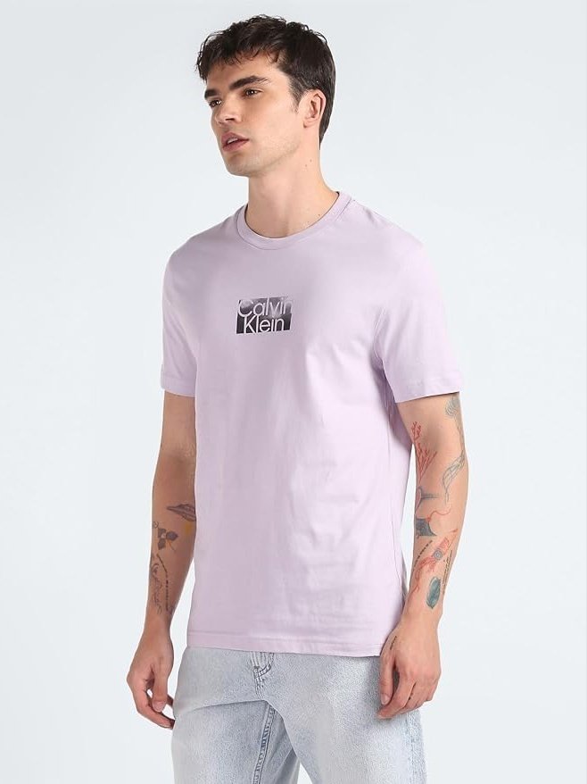 CLOUD LOGO T-SHIRT Misty Lilac