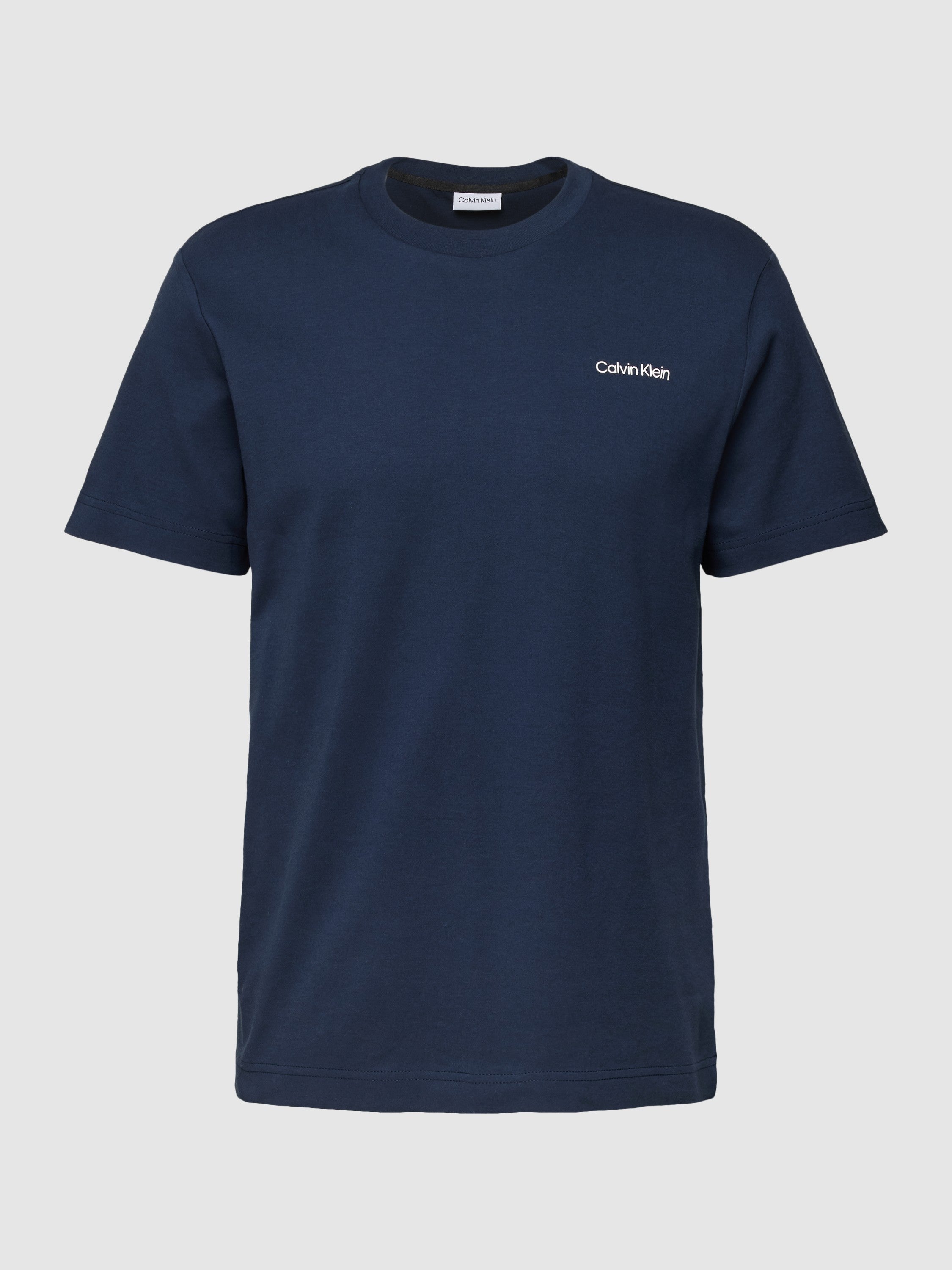 MICRO LOGO INTERLOCK T-SHIRT Calvin Navy