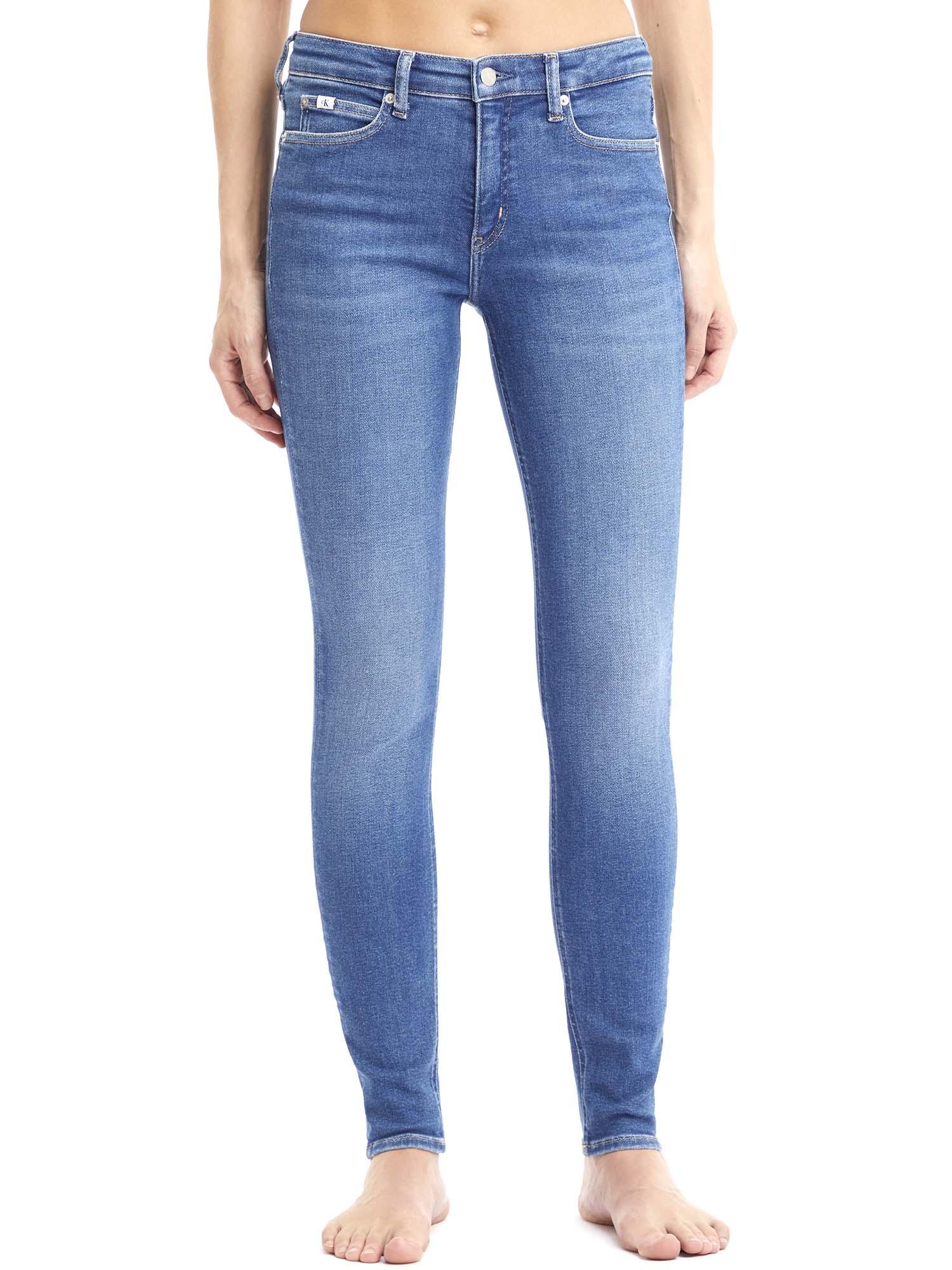 Mid rise skinny jeans - Denim Medium