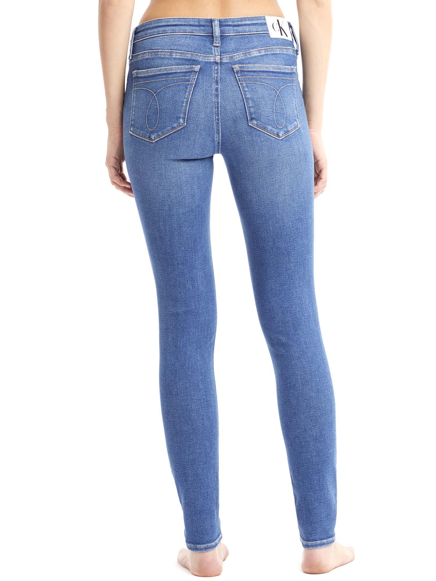 Mid rise skinny jeans - Denim Medium