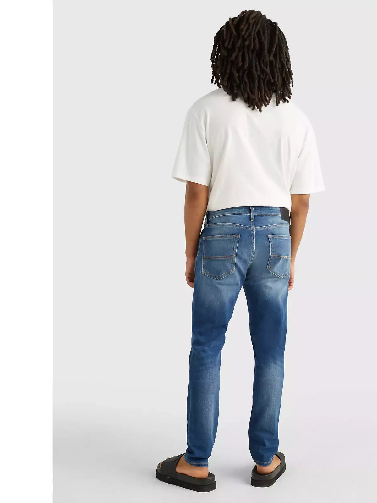 AUSTIN SLIM TAPERED WMBS WILSON MID BLUE STRETCH
