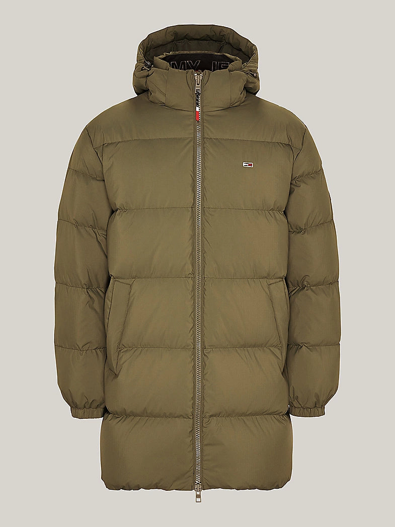 TJM Essential down parka jas - Drab olive green