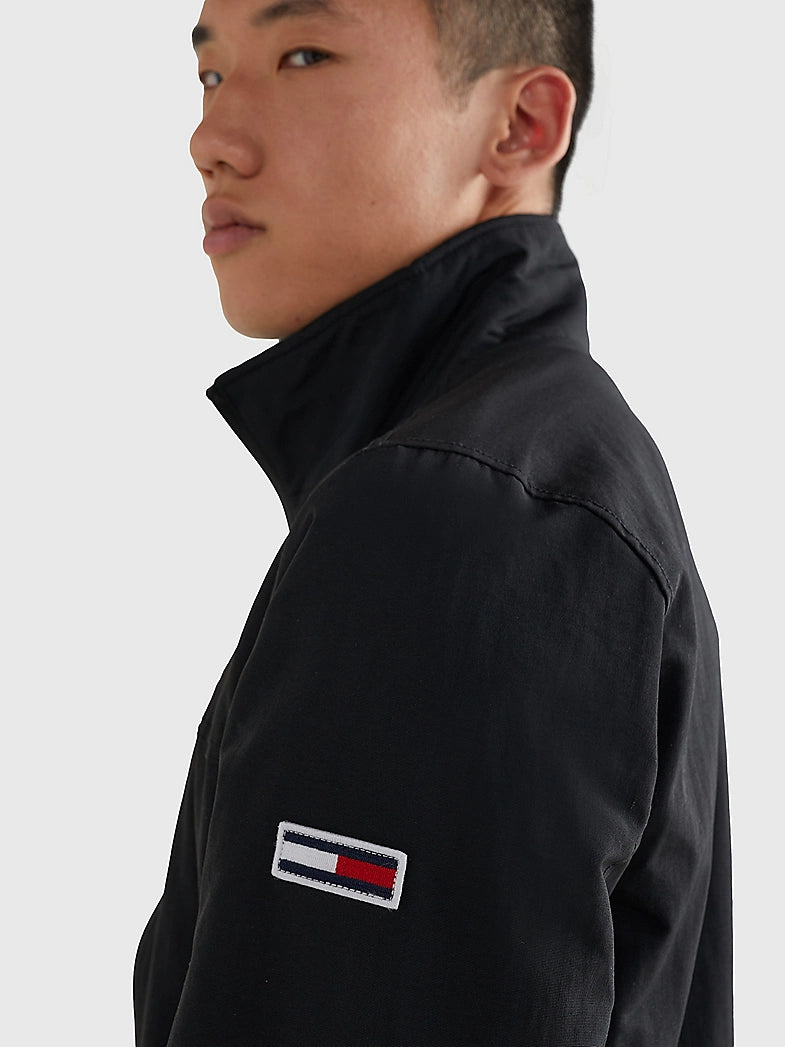 TJM ESSENTIAL CASUAL BOMBER BLACK