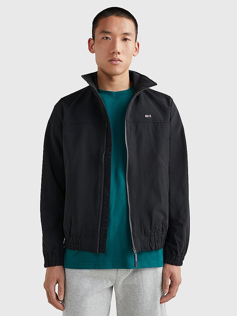 TJM ESSENTIAL CASUAL BOMBER BLACK
