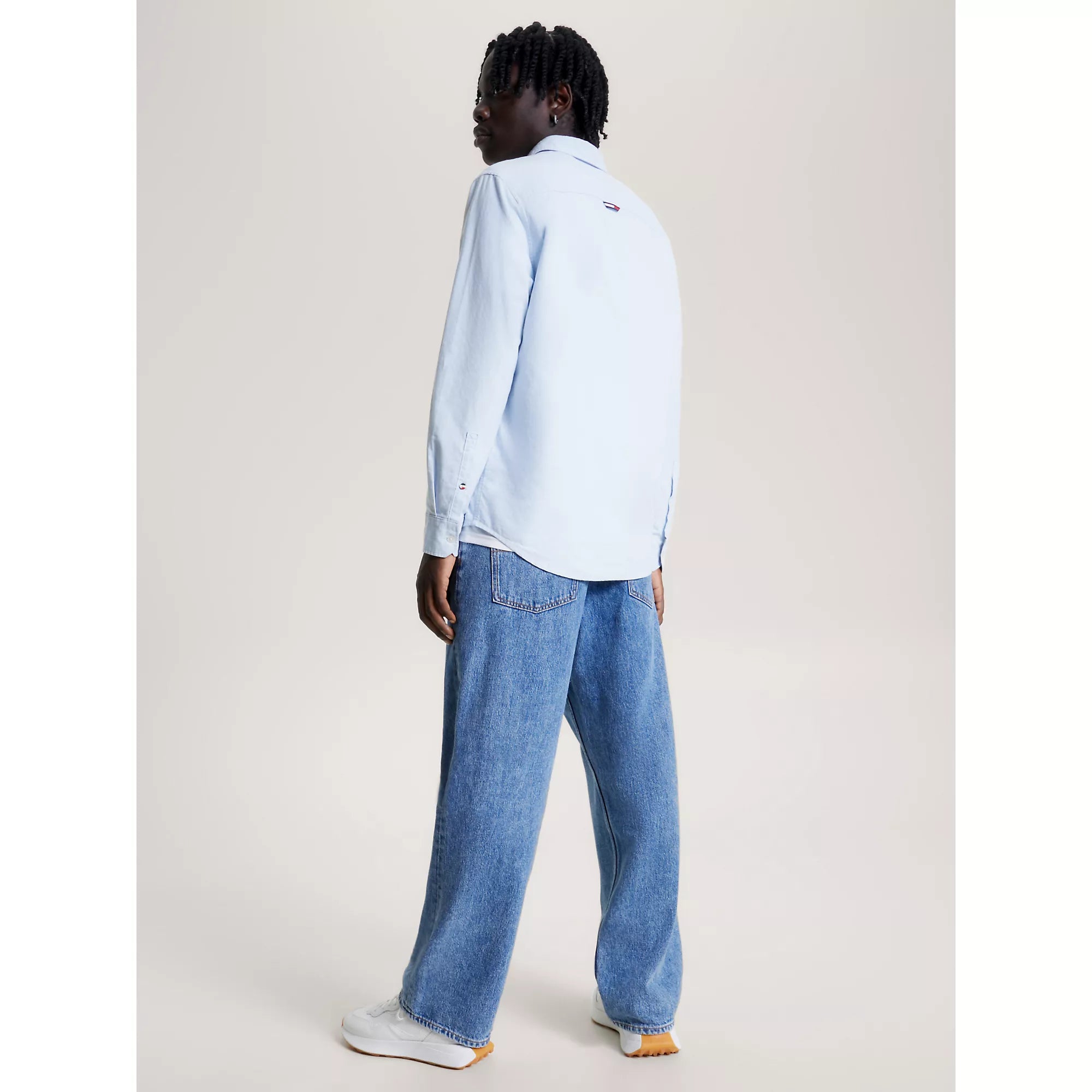 TJM CLASSIC OXFORD SHIRT CHAMBRAY BLUE