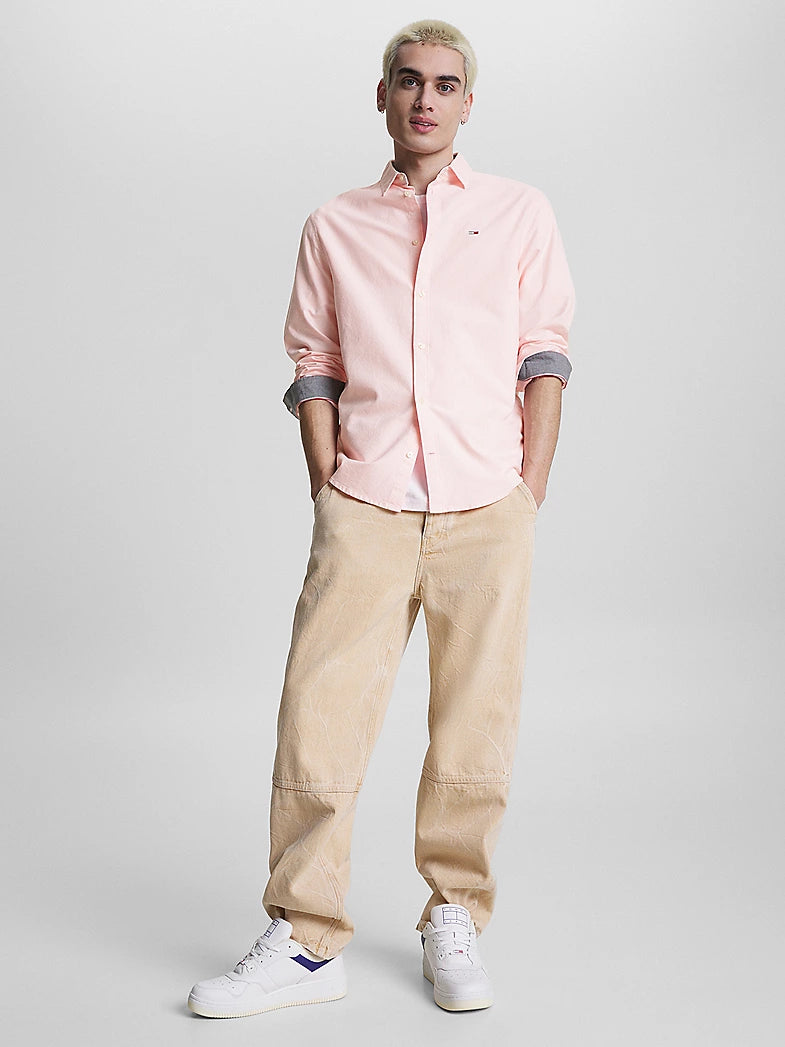 TJM CLASSIC OXFORD SHIRT PINK CRYSTAL