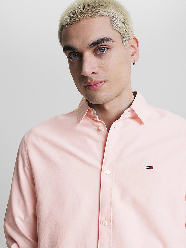 TJM CLASSIC OXFORD SHIRT PINK CRYSTAL