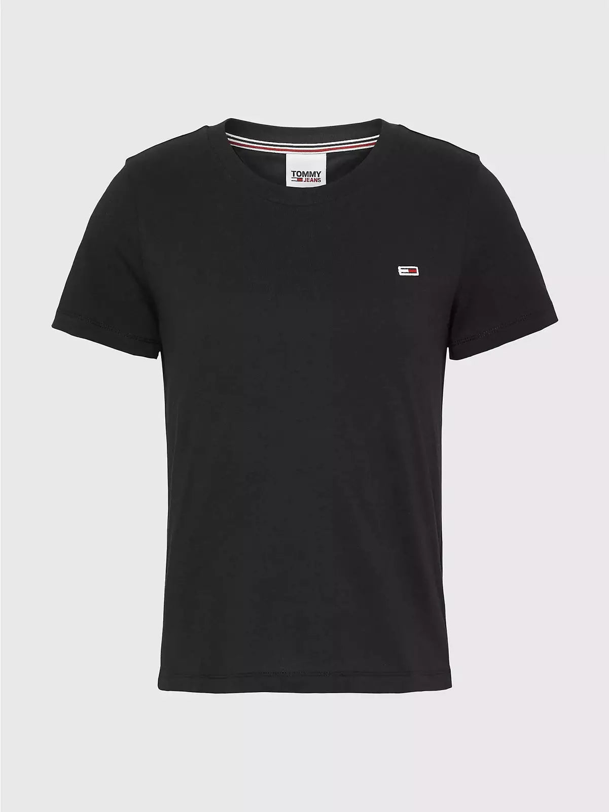 TJW REGULAR JERSEY C NECK BLACK DW0DW09198