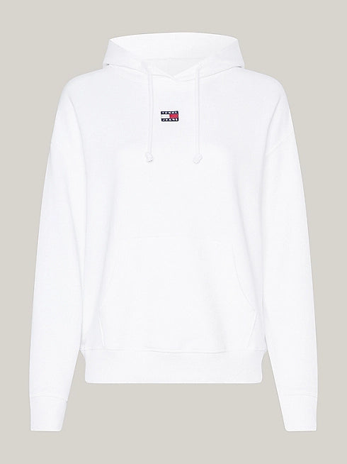 TJW XS badge hoodie - White