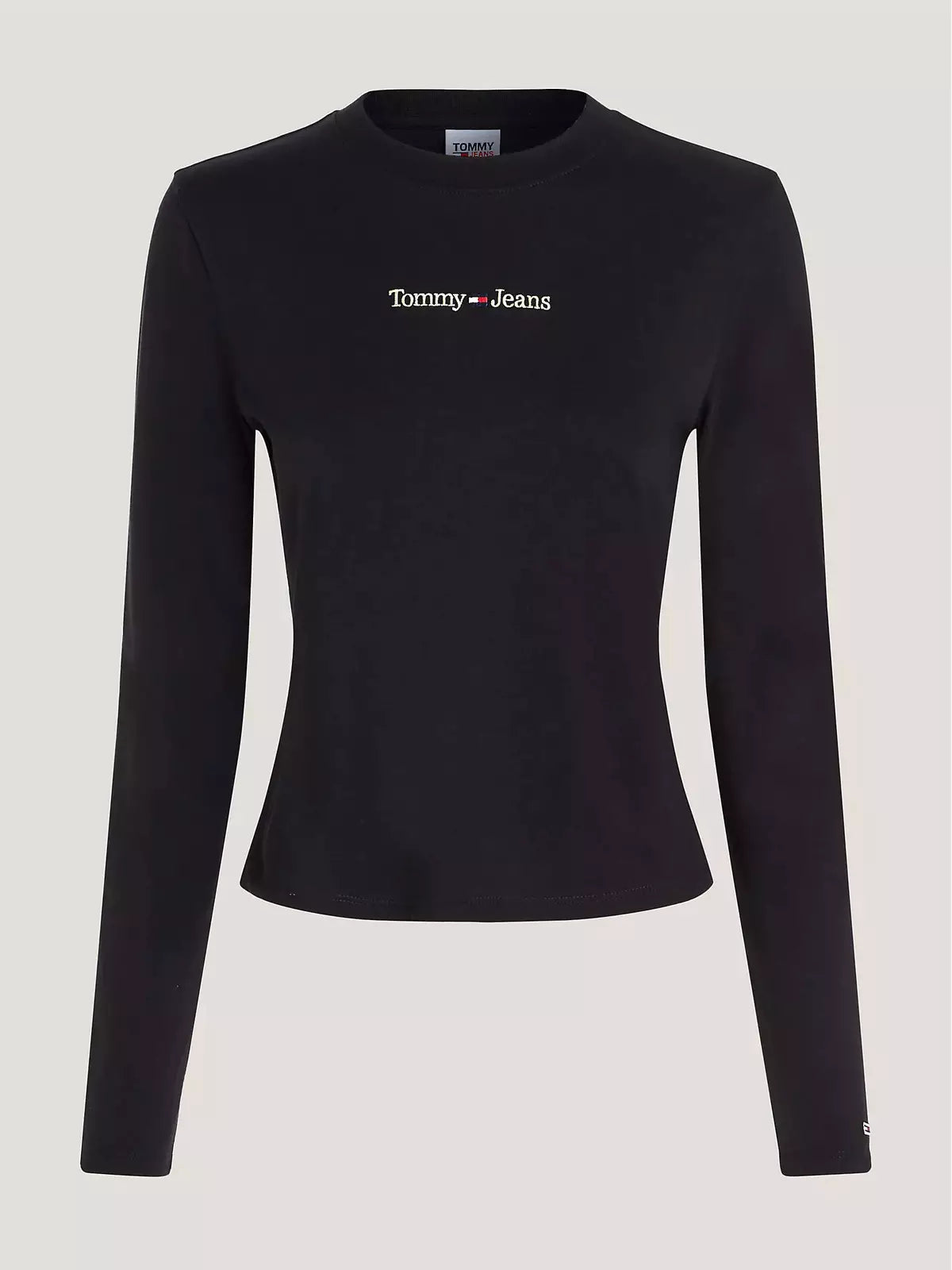 TJW Linear baby gold serif longsleeve t-shirt - Black