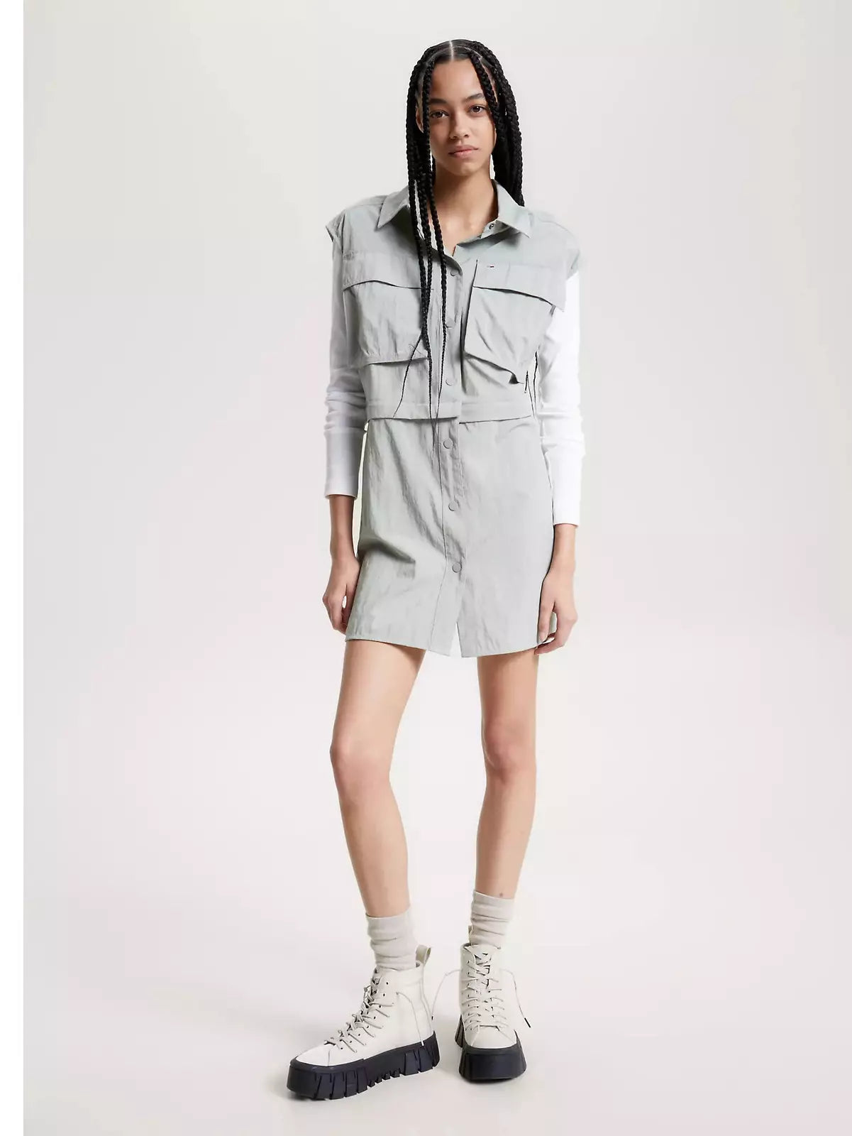 TJW ZIP CARGO NYLON, PMI Faded Willow DW0DW16477PMI