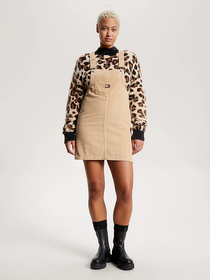 TJW CORD PINAFORE DR, AB0 Tawny Sand DW0DW16928AB0