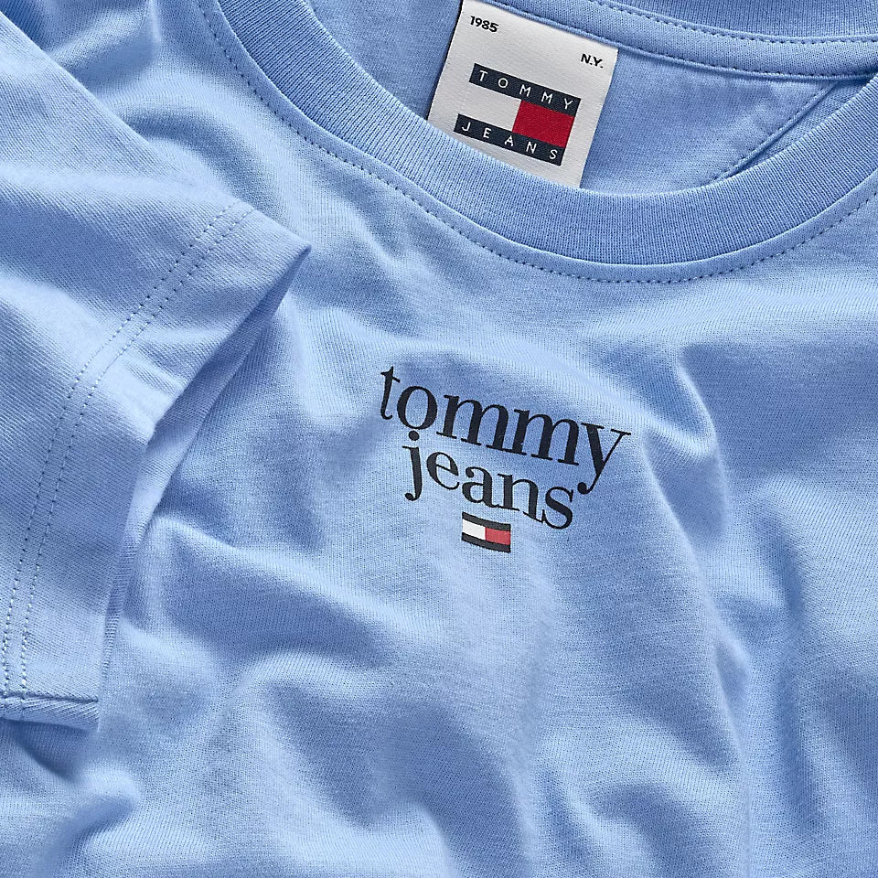 TJW SLIM ESSENTIAL LOGO1 TEE EXT VESSEL BLUE