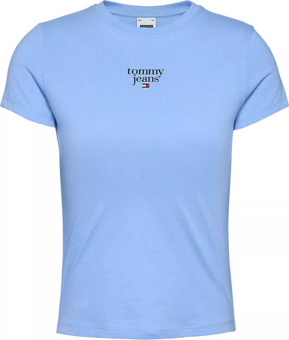 TJW SLIM ESSENTIAL LOGO1 TEE EXT VESSEL BLUE