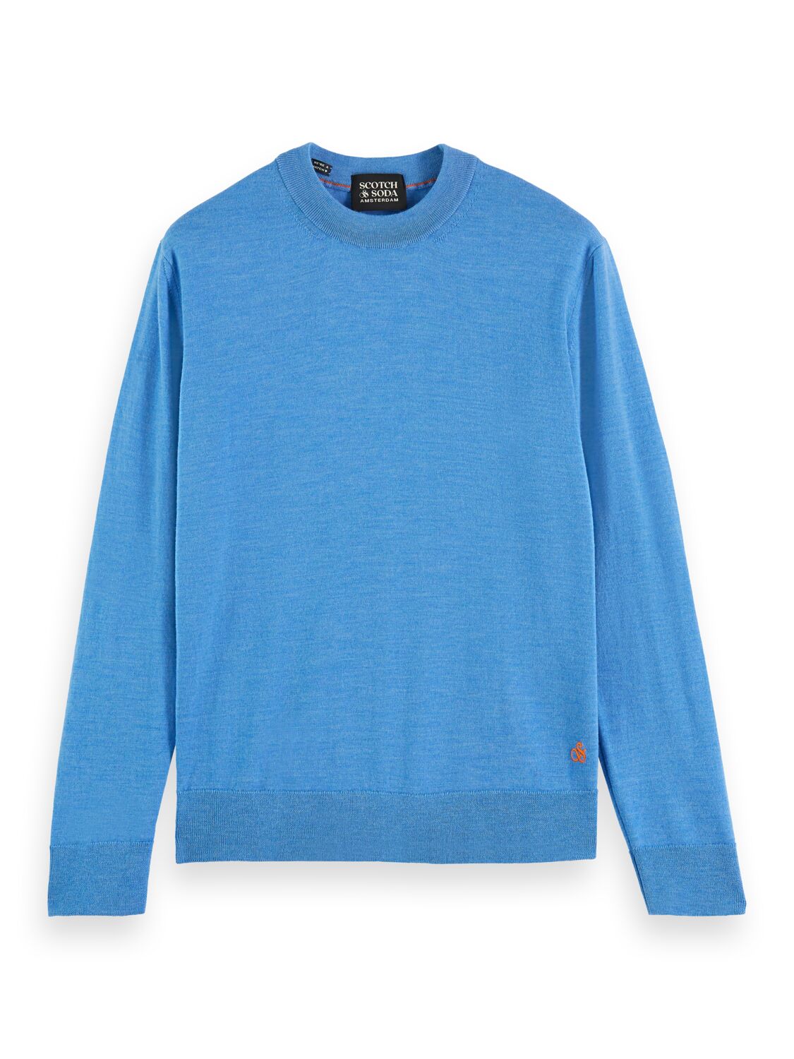 ESSENTIALS - Merino wool logo crewneck pullover