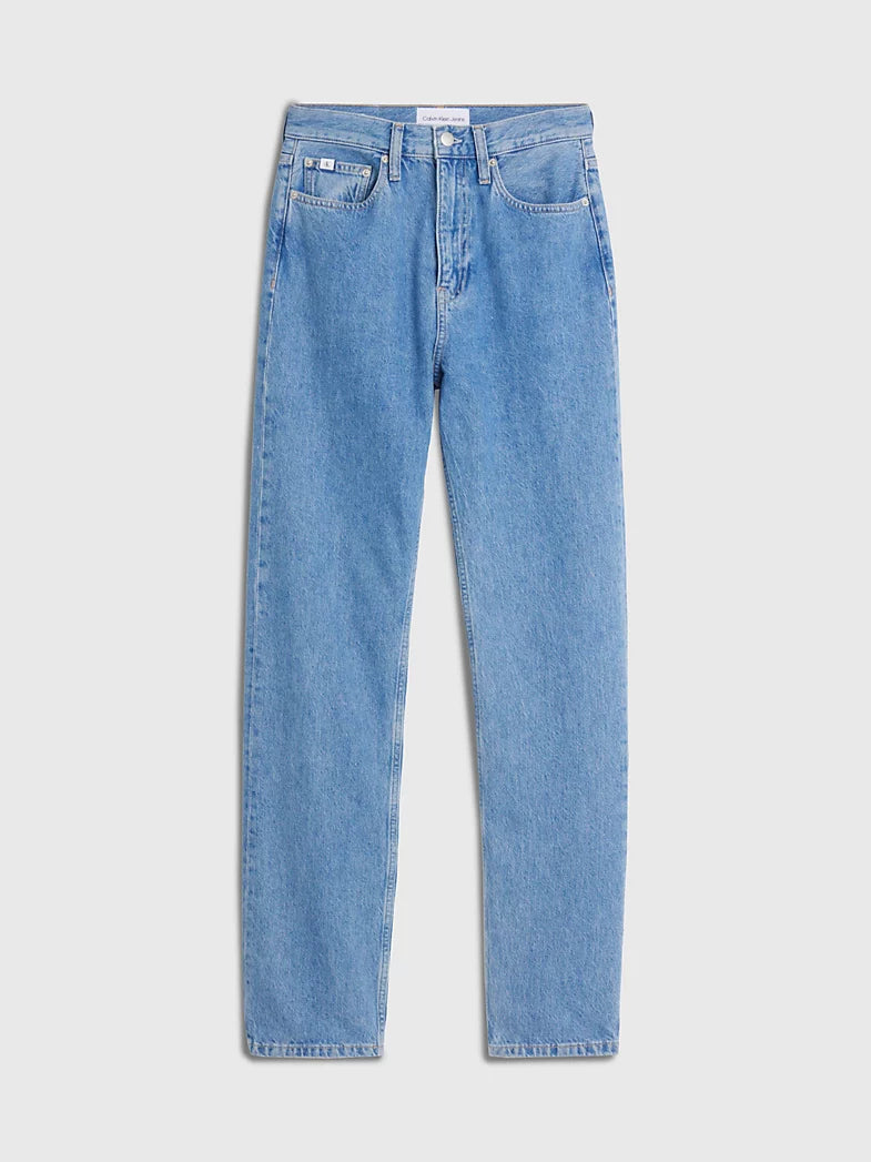 HIGH RISE STRAIGHT Denim Medium