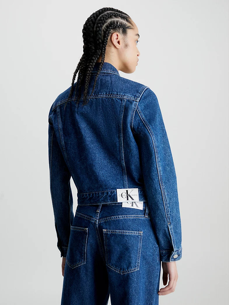 CROPPED 90S JACKET, 1A4 Denim Medium J20J2218161A4