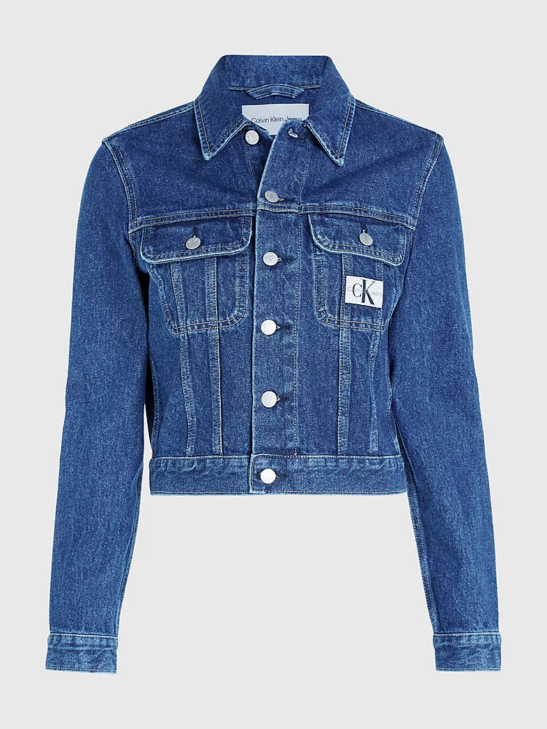 CROPPED 90S JACKET, 1A4 Denim Medium J20J2218161A4