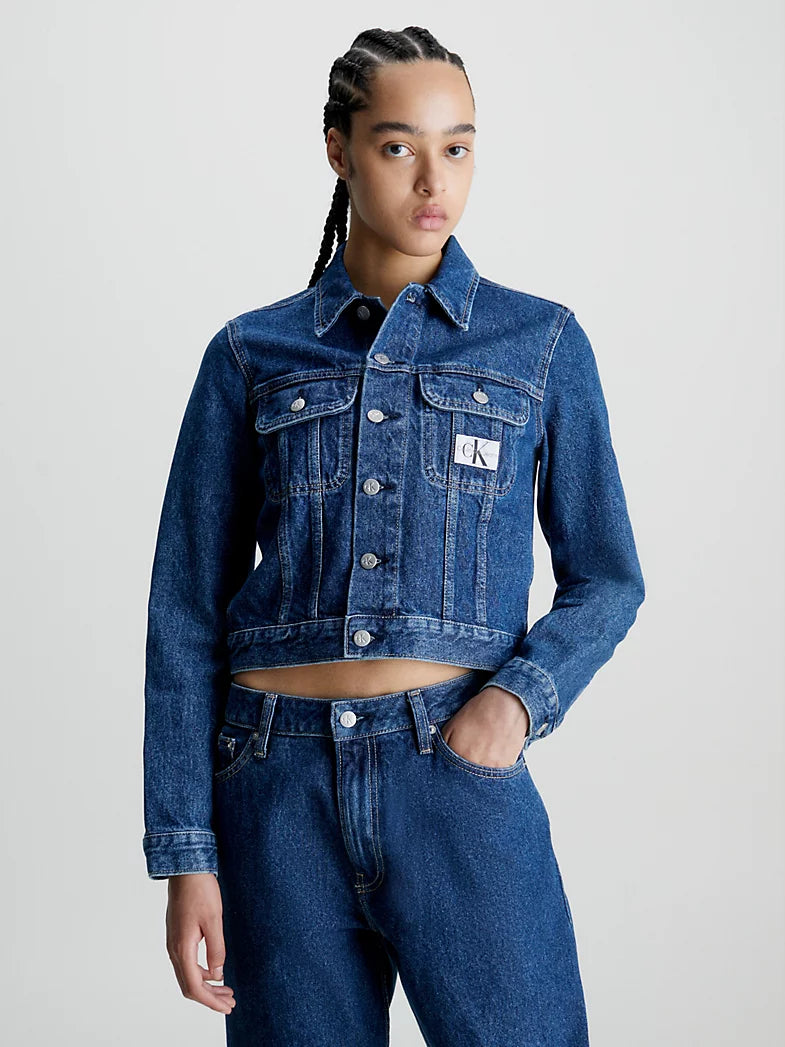 CROPPED 90S JACKET, 1A4 Denim Medium J20J2218161A4