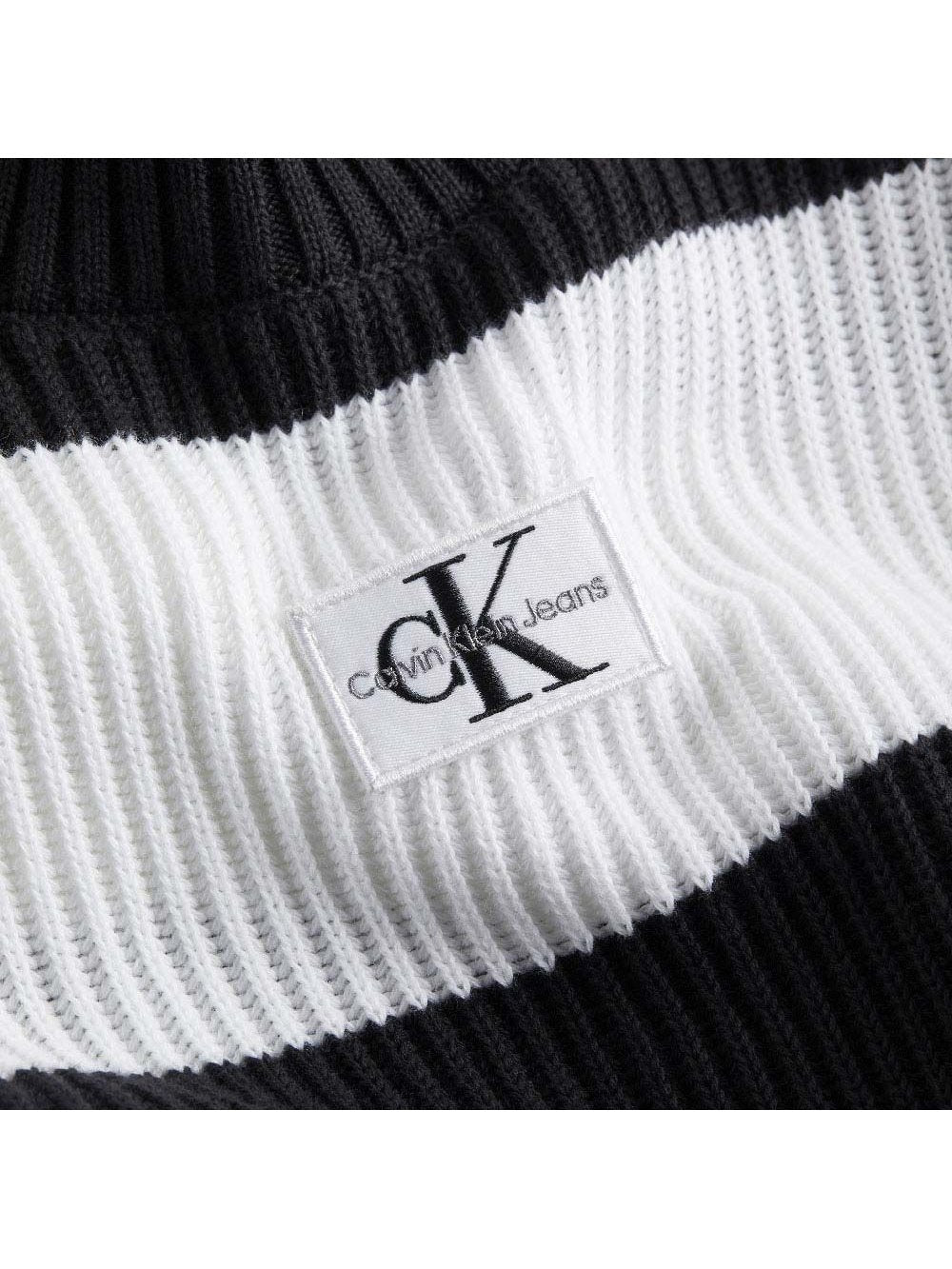 LABEL CHUNKY SWEATER, 0GO