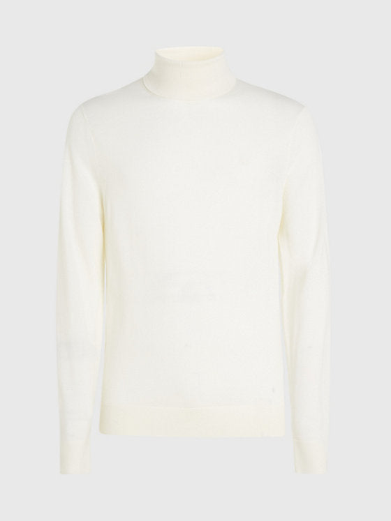 MERINO TURTLE NECK EGRET K10K110420