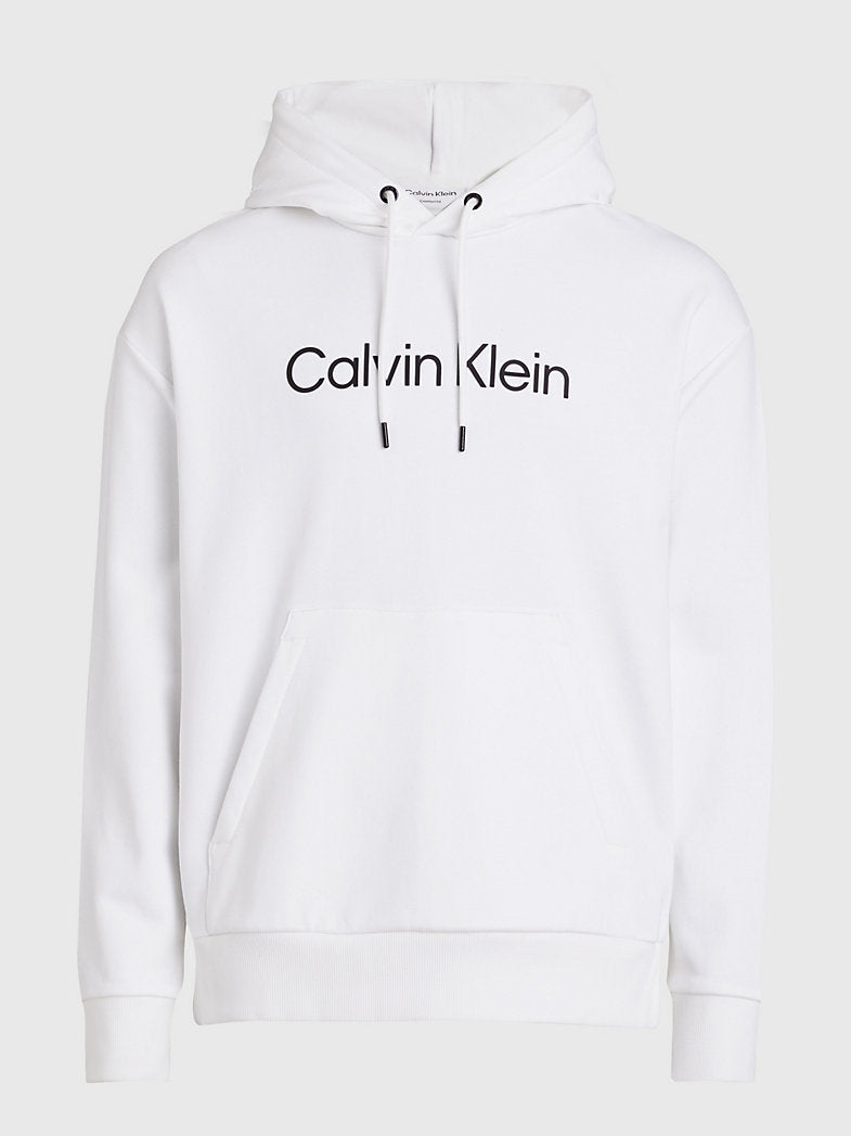 Hoodie Van Badstofkatoen Met Logo - Bright white