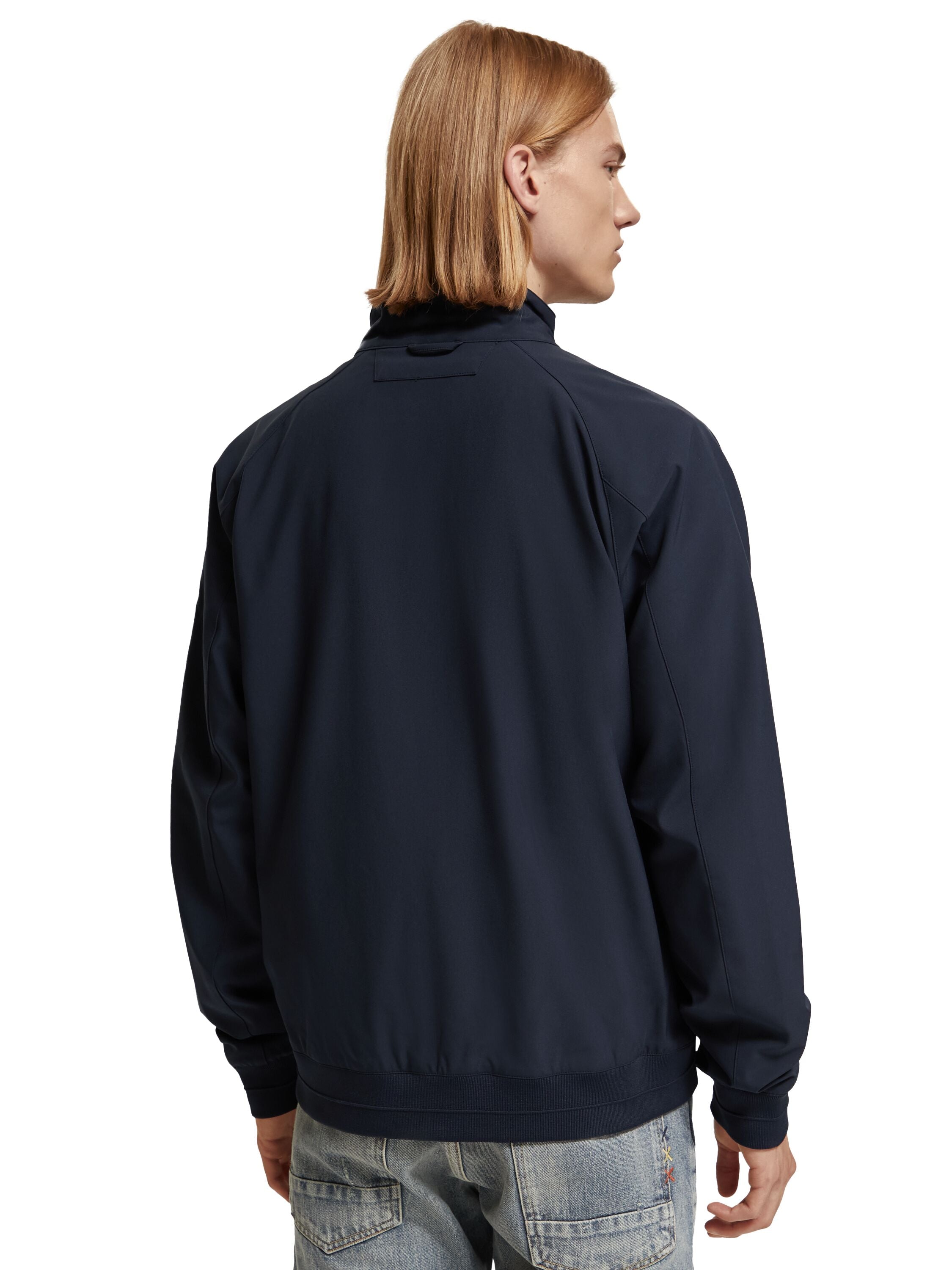 Classic harrington soft-shell jacket Night