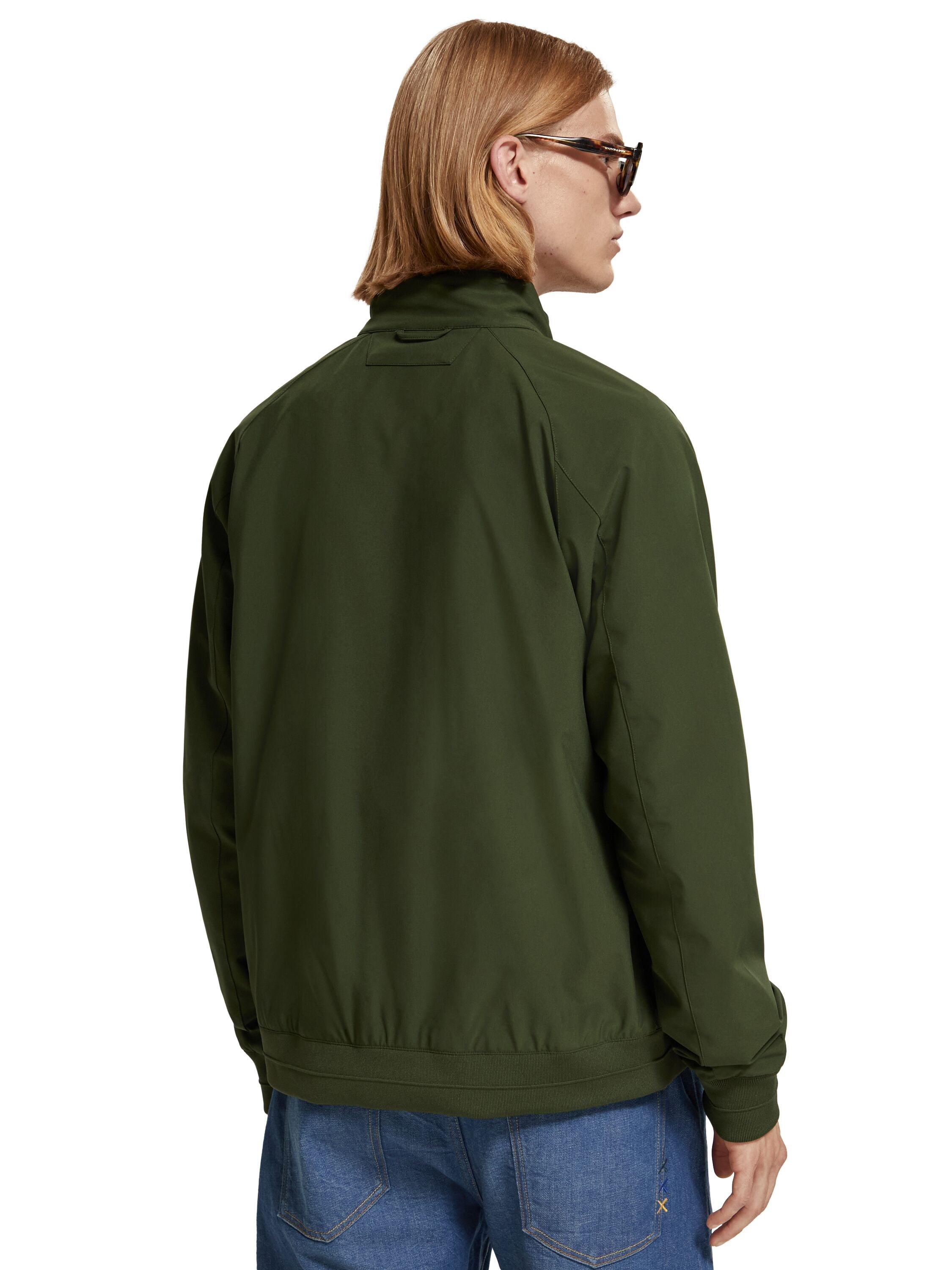 Classic harrington soft-shell jacket Field Green