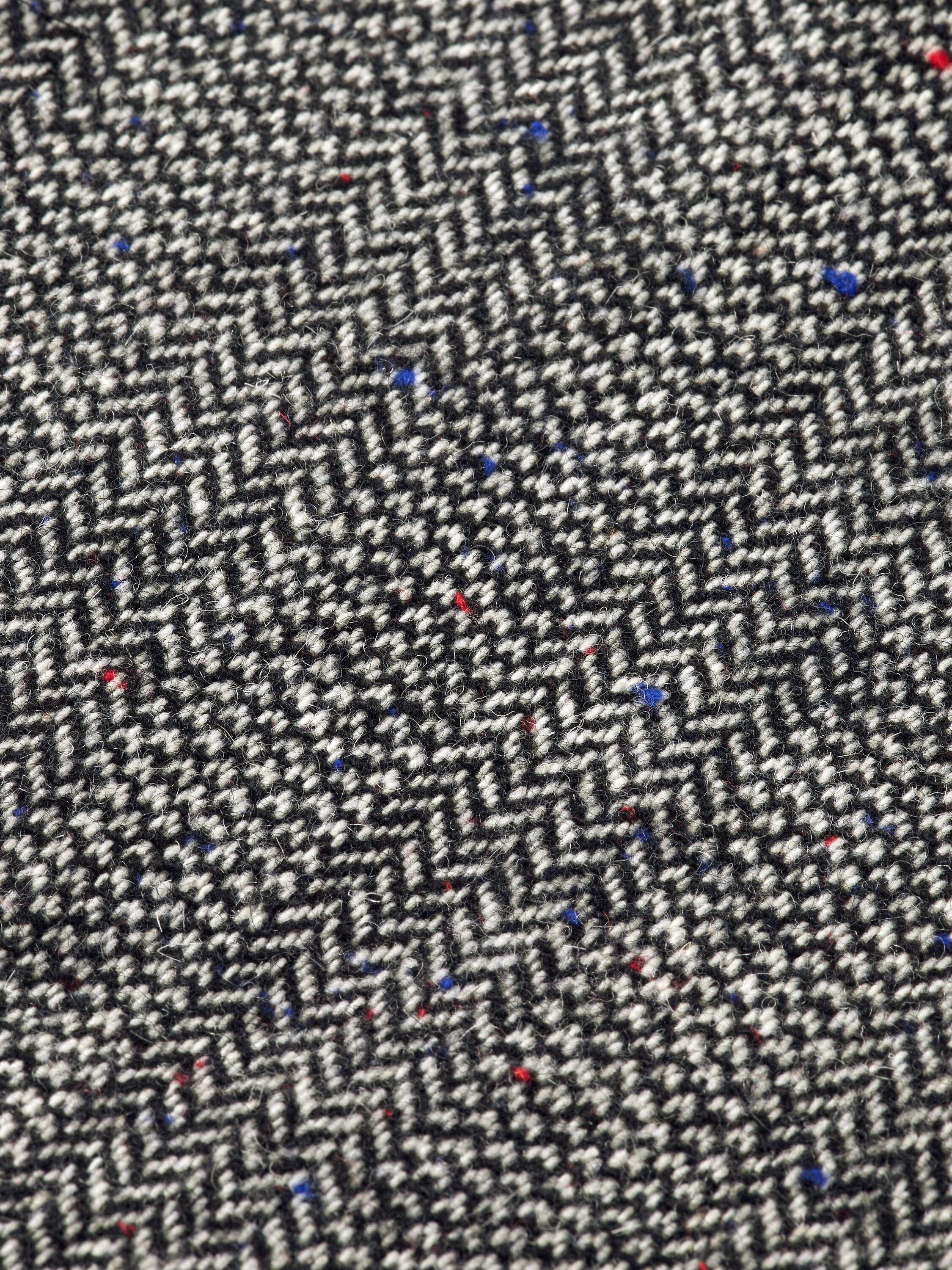 Herringbone high rise mini skirt Herringbone Tweed