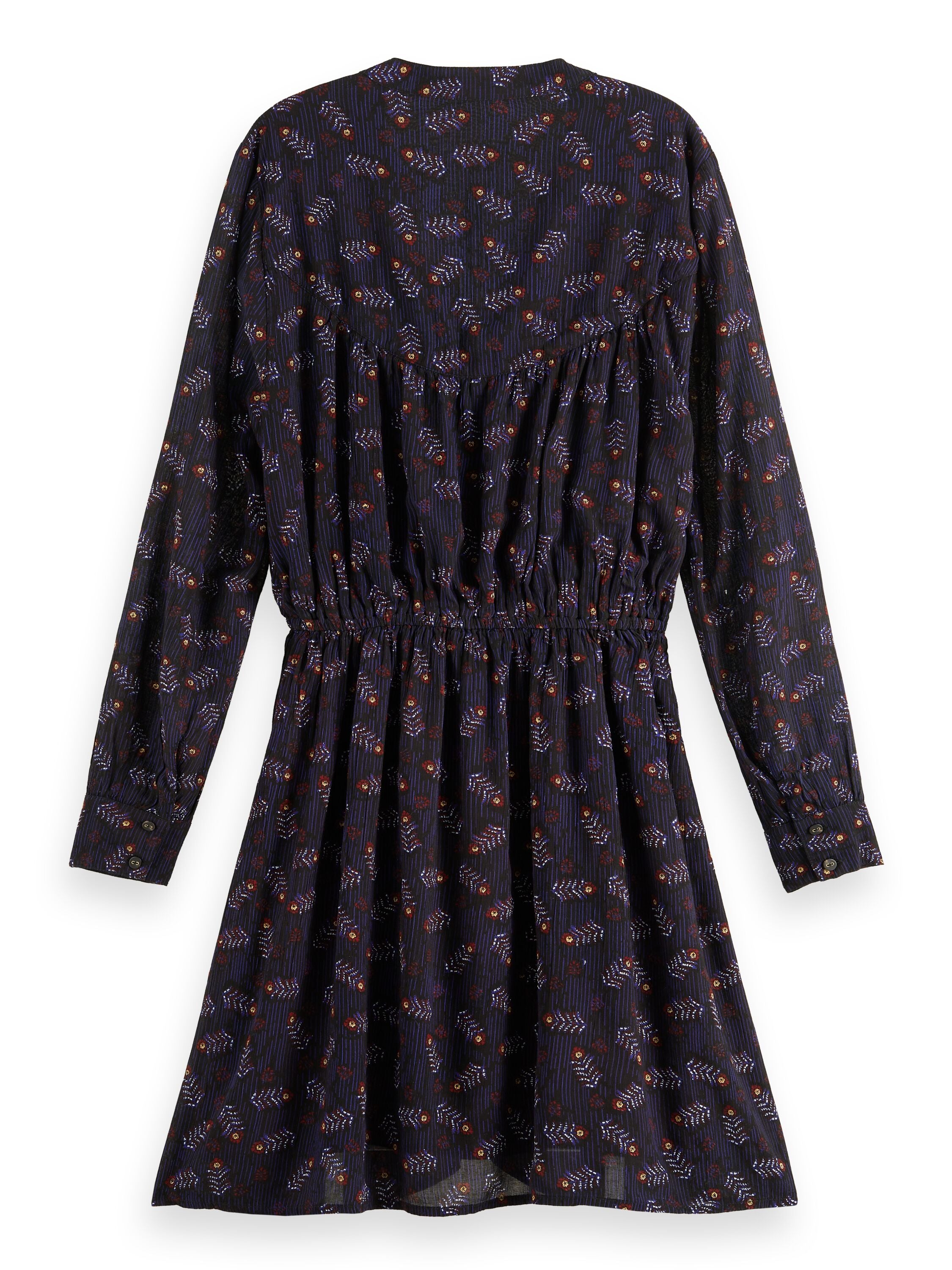 Printed mini dress Folk Floral