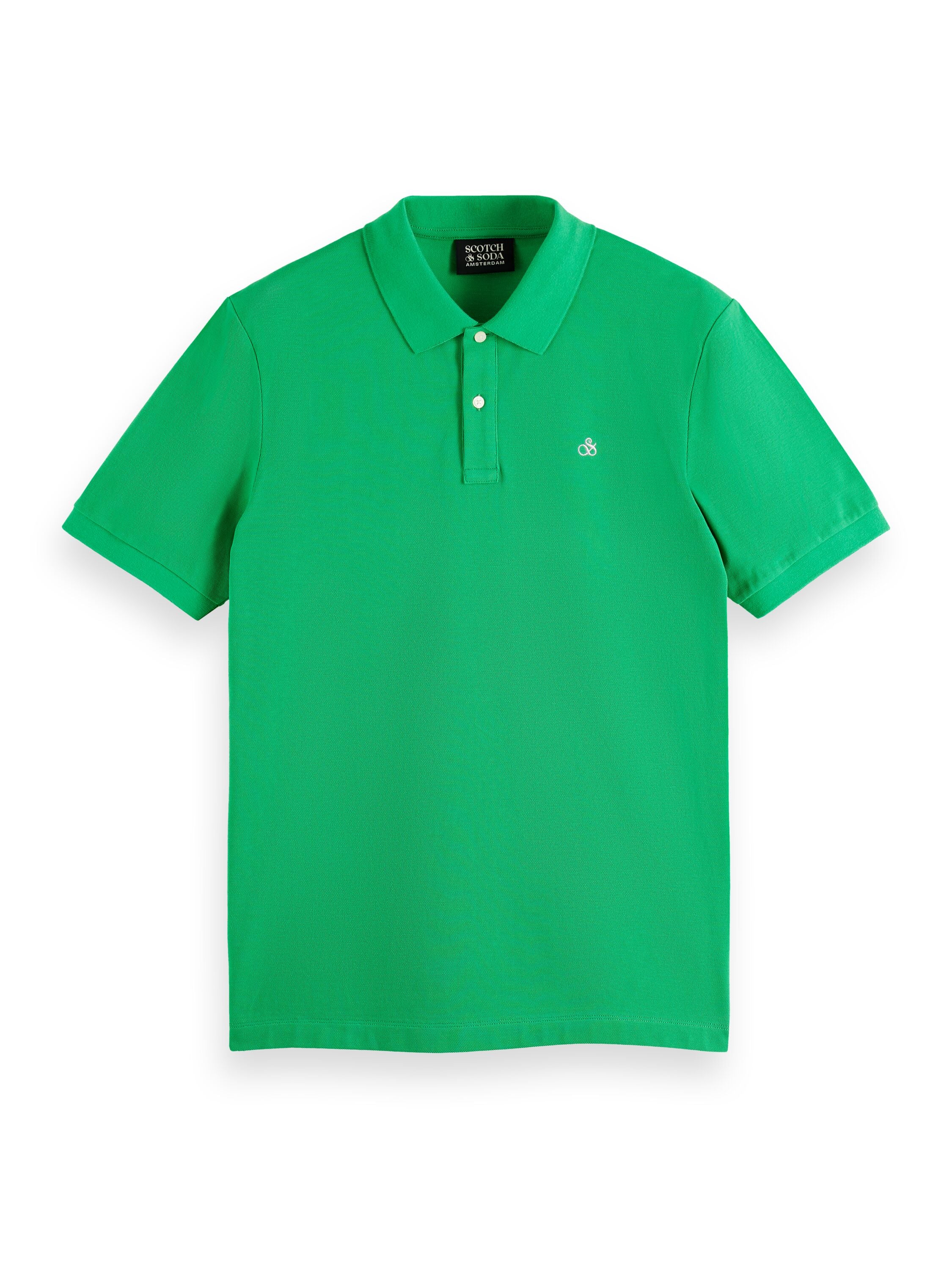 Classic Organic Pique Polo Green