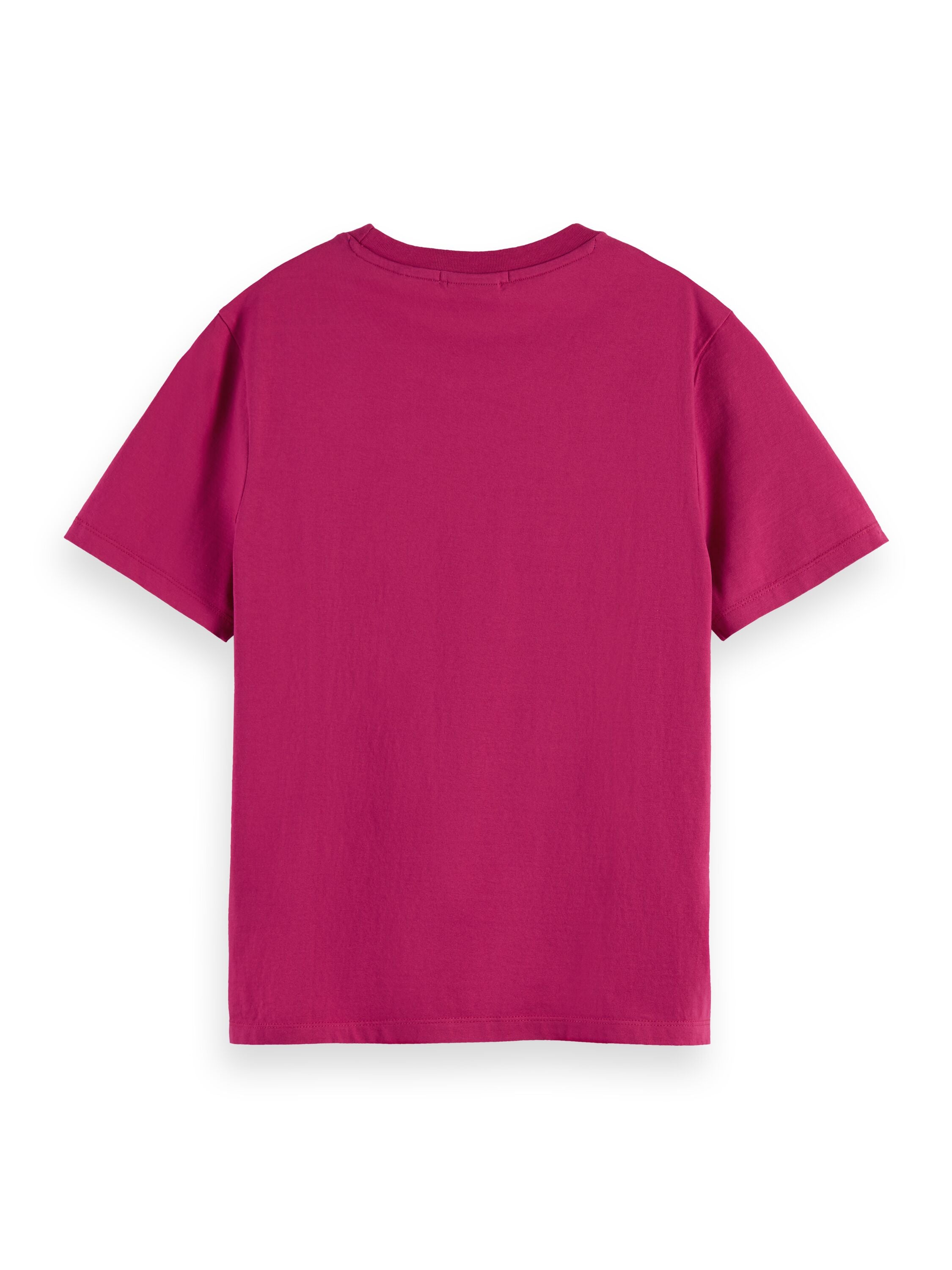 Circle logo regular-fit T-shirt in Cherry Pie Red