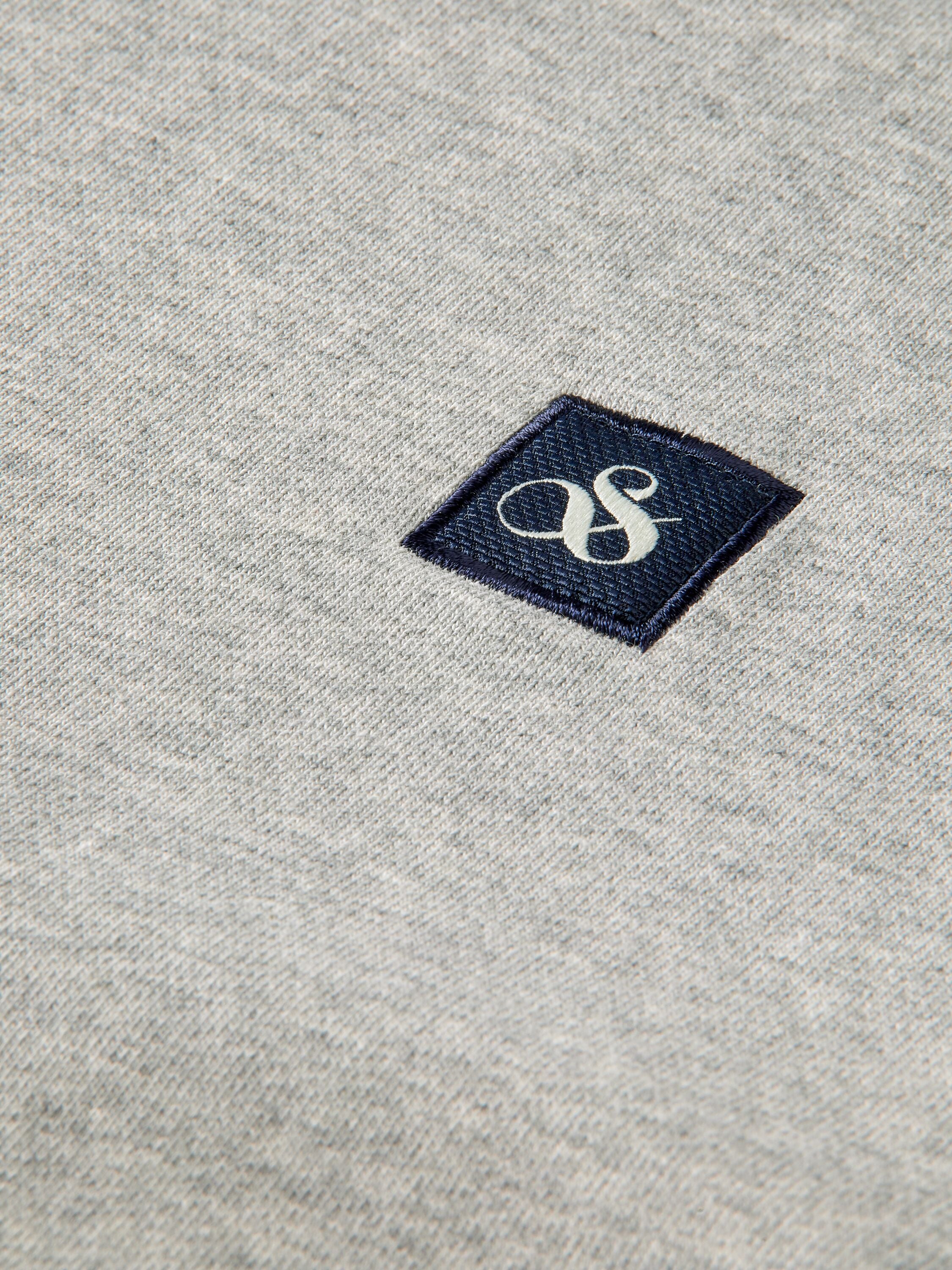 Essentials - Organic cotton felpa crewneck sweatshirt Grey Melange