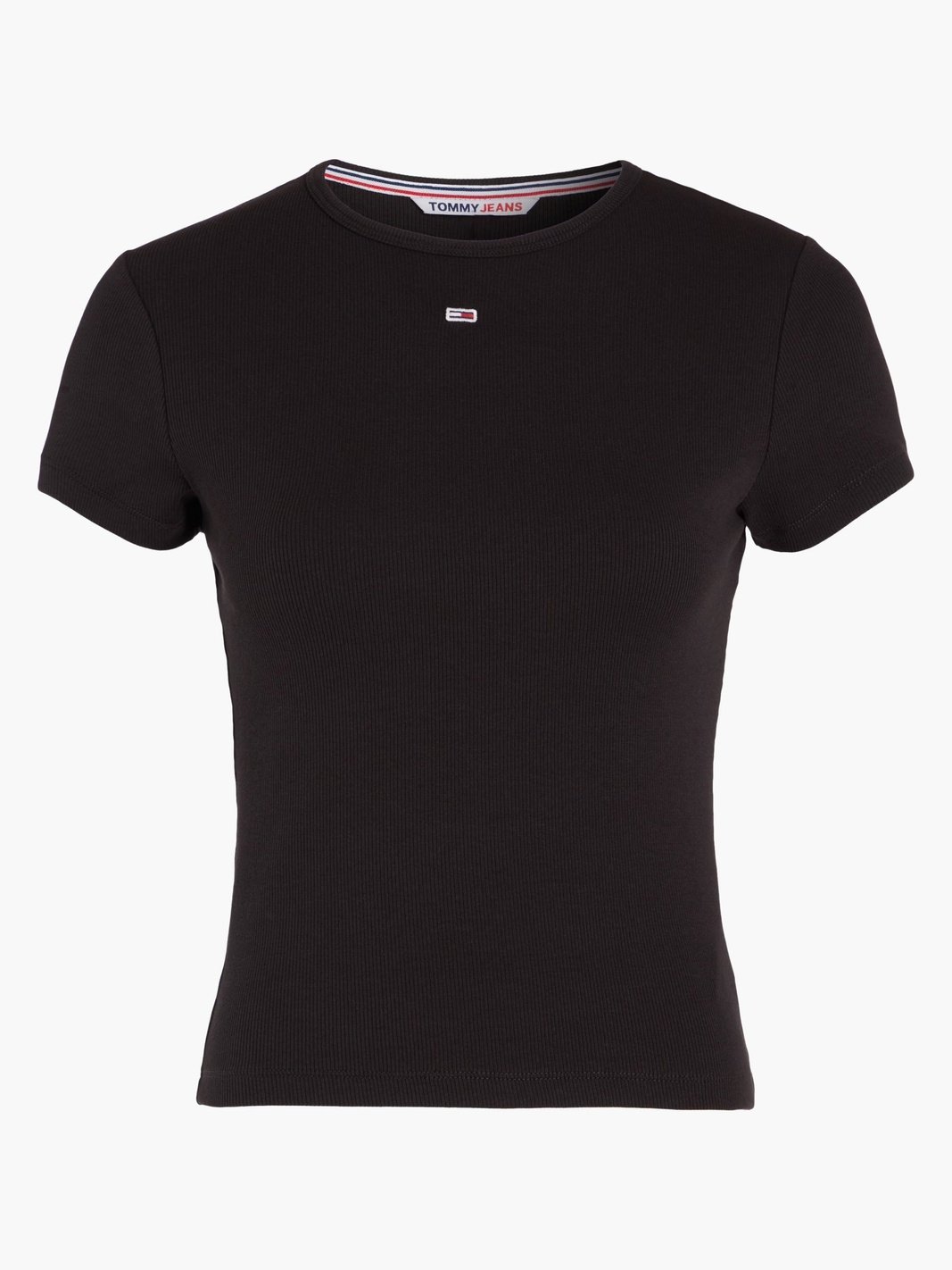 TJW BBY Essential rib short sleeve - Black