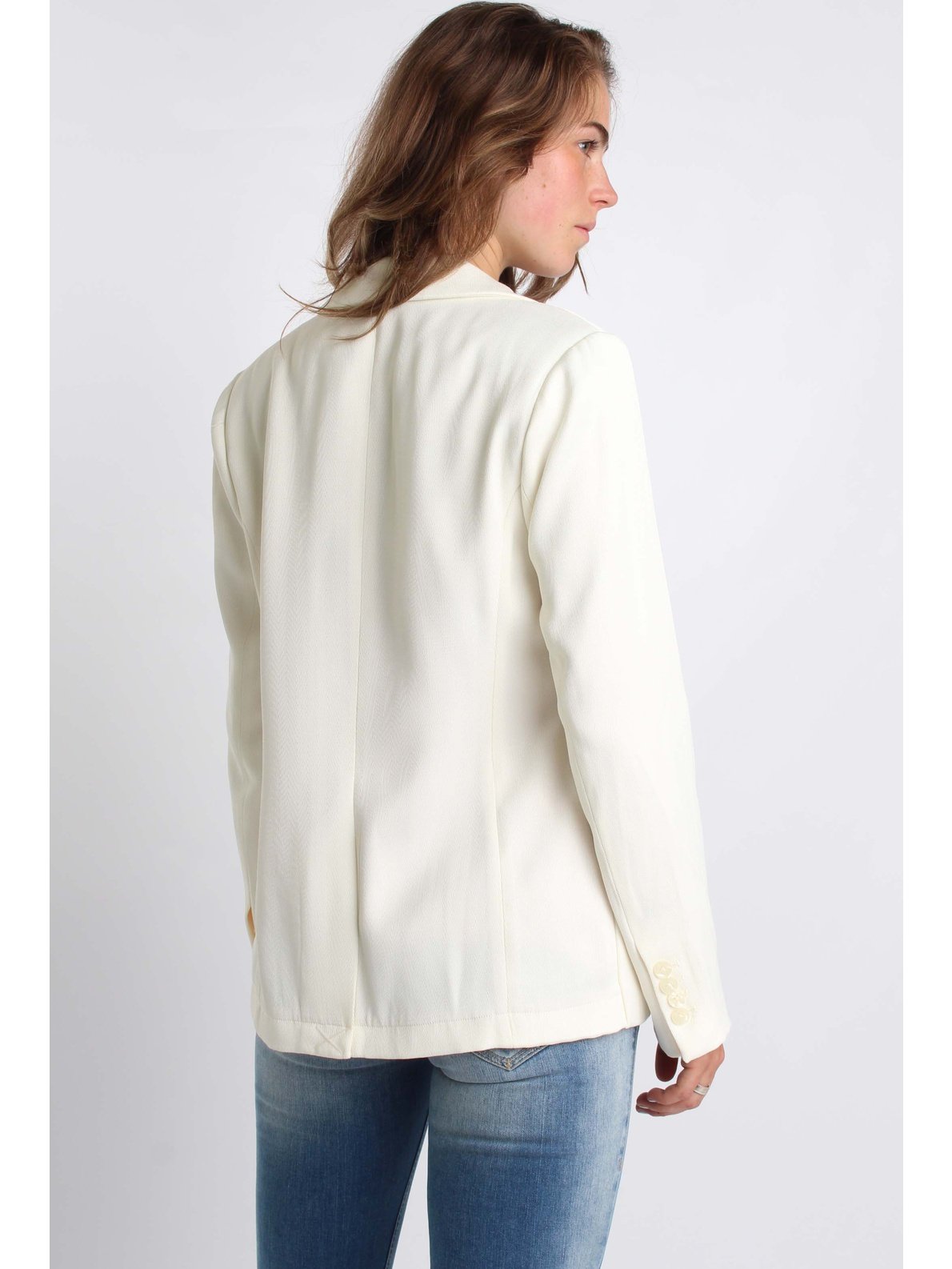 Getailleerde blazer in structured fabric