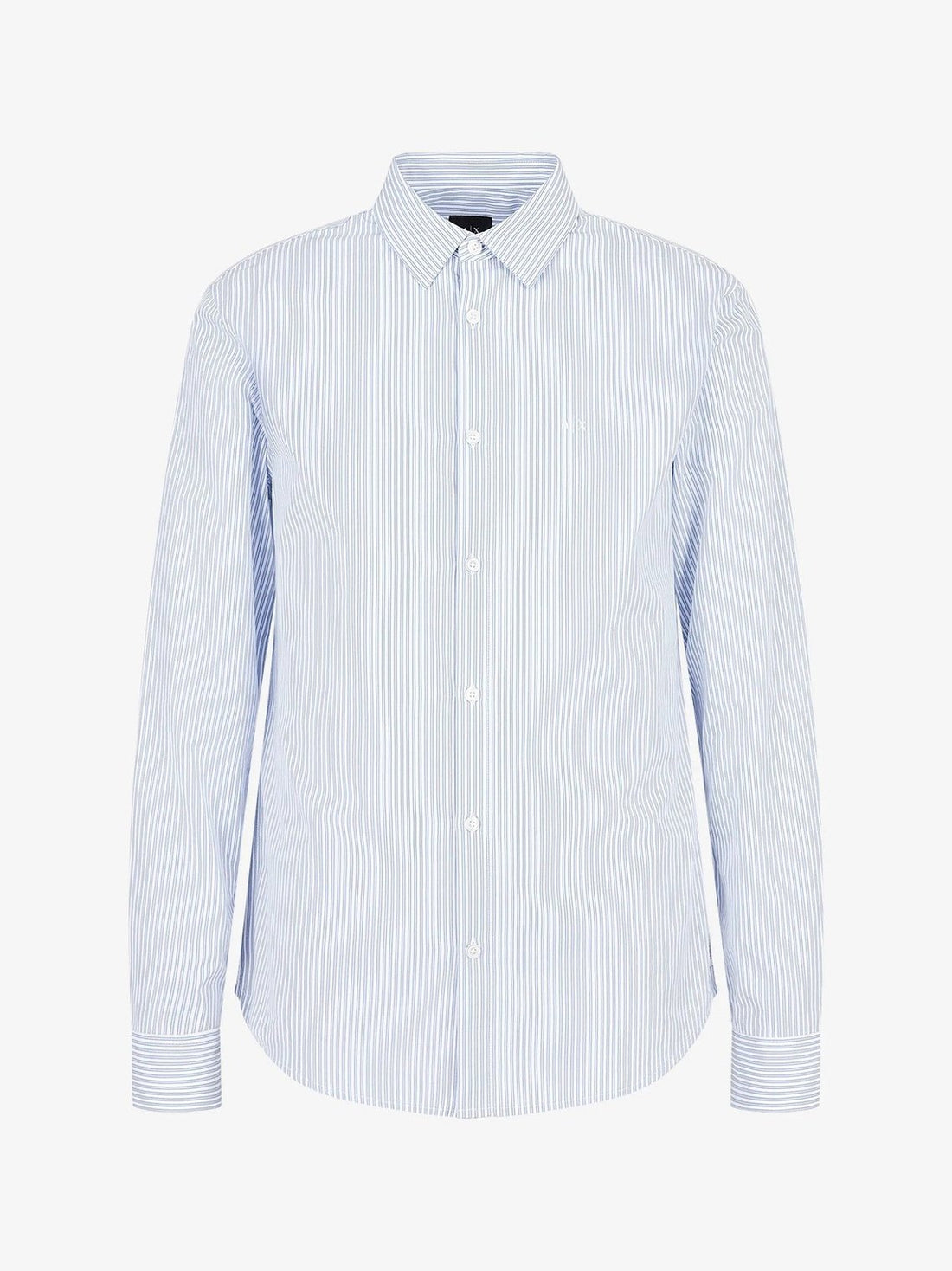 overhemd WHITE/L.BLUE DOUBLE